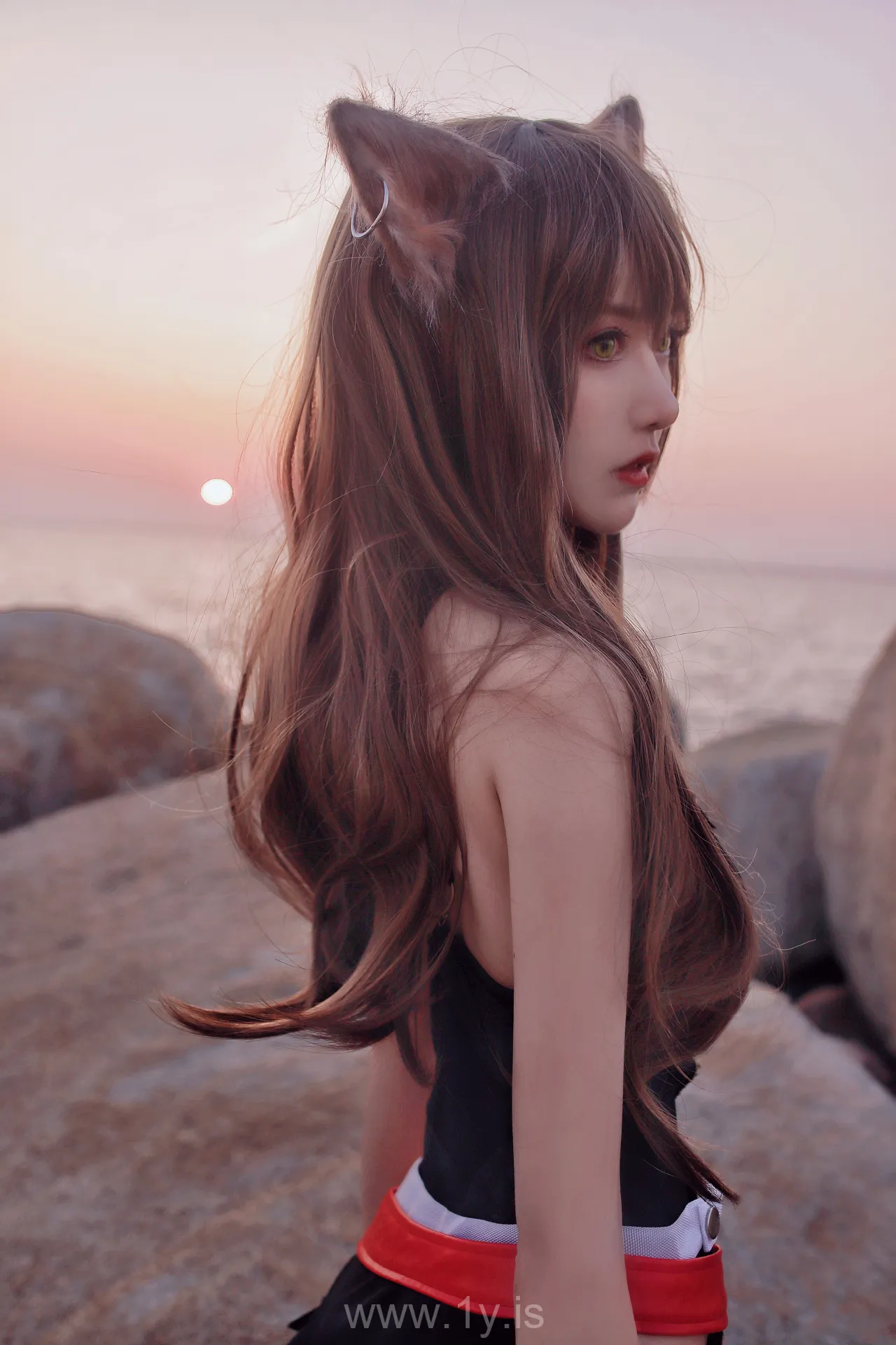 Coser@Shika小鹿鹿 NO.042 Well-developed & Gorgeous Chinese Women 天火泳装