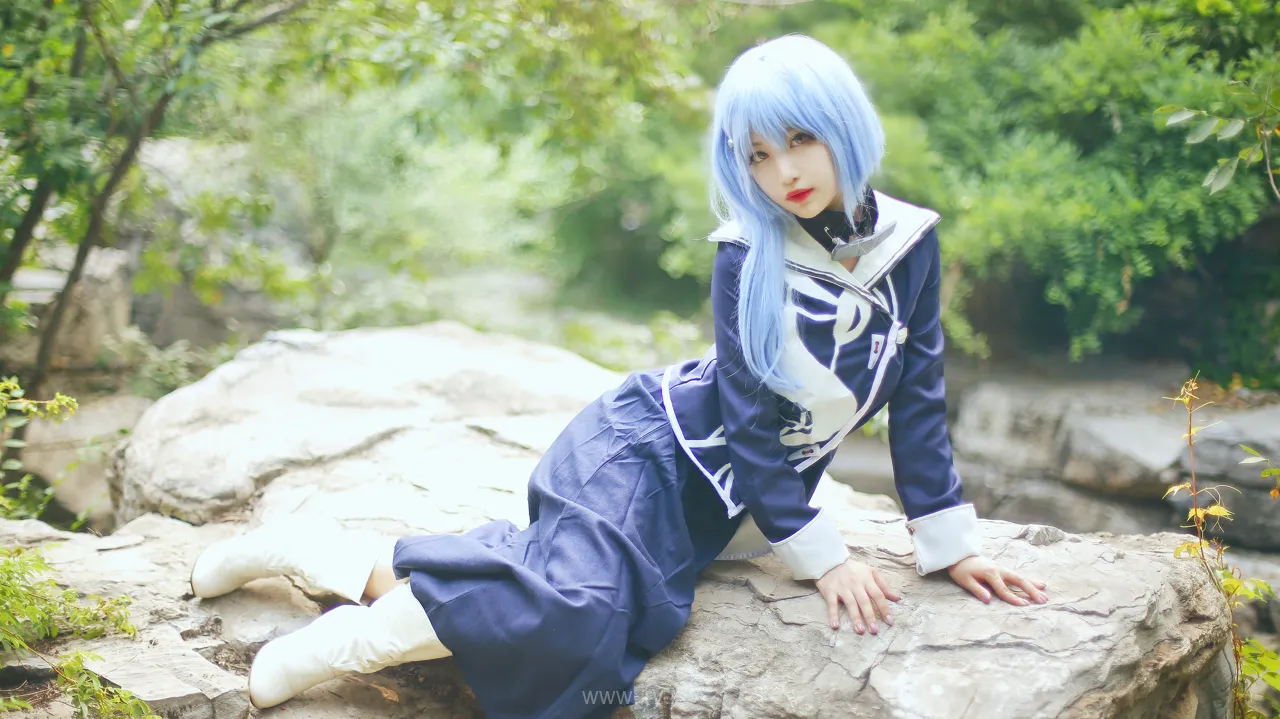 Coser@Shika小鹿鹿 NO.043 Good-looking & Lively Asian Jade 艾乌蕾塔