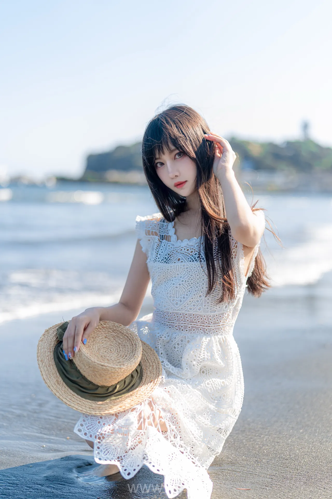 Coser@Shika小鹿鹿 NO.044 Pretty & Stylish Asian Beauty 镰仓江之岛