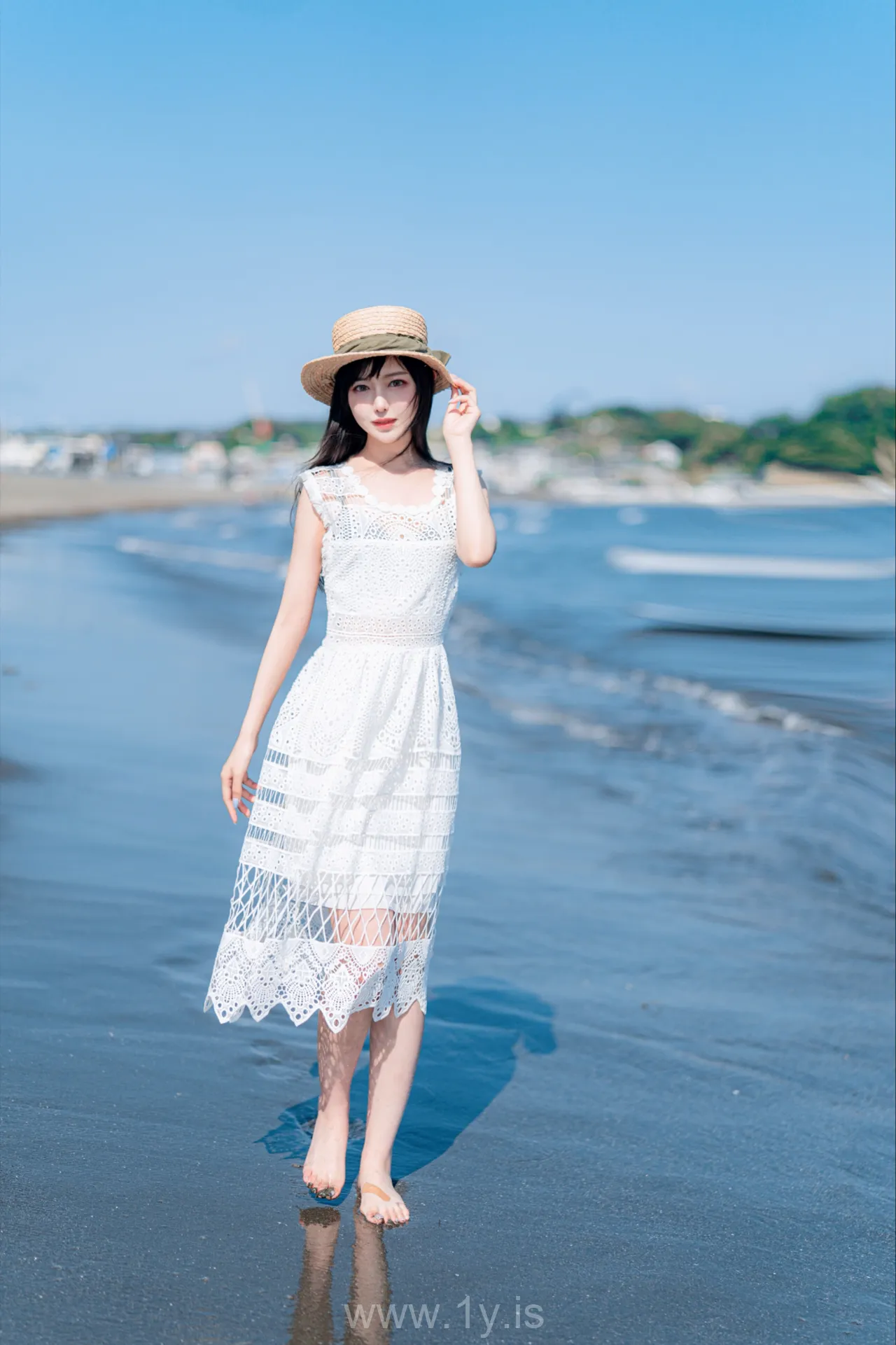 Coser@Shika小鹿鹿 NO.044 Pretty & Stylish Asian Beauty 镰仓江之岛