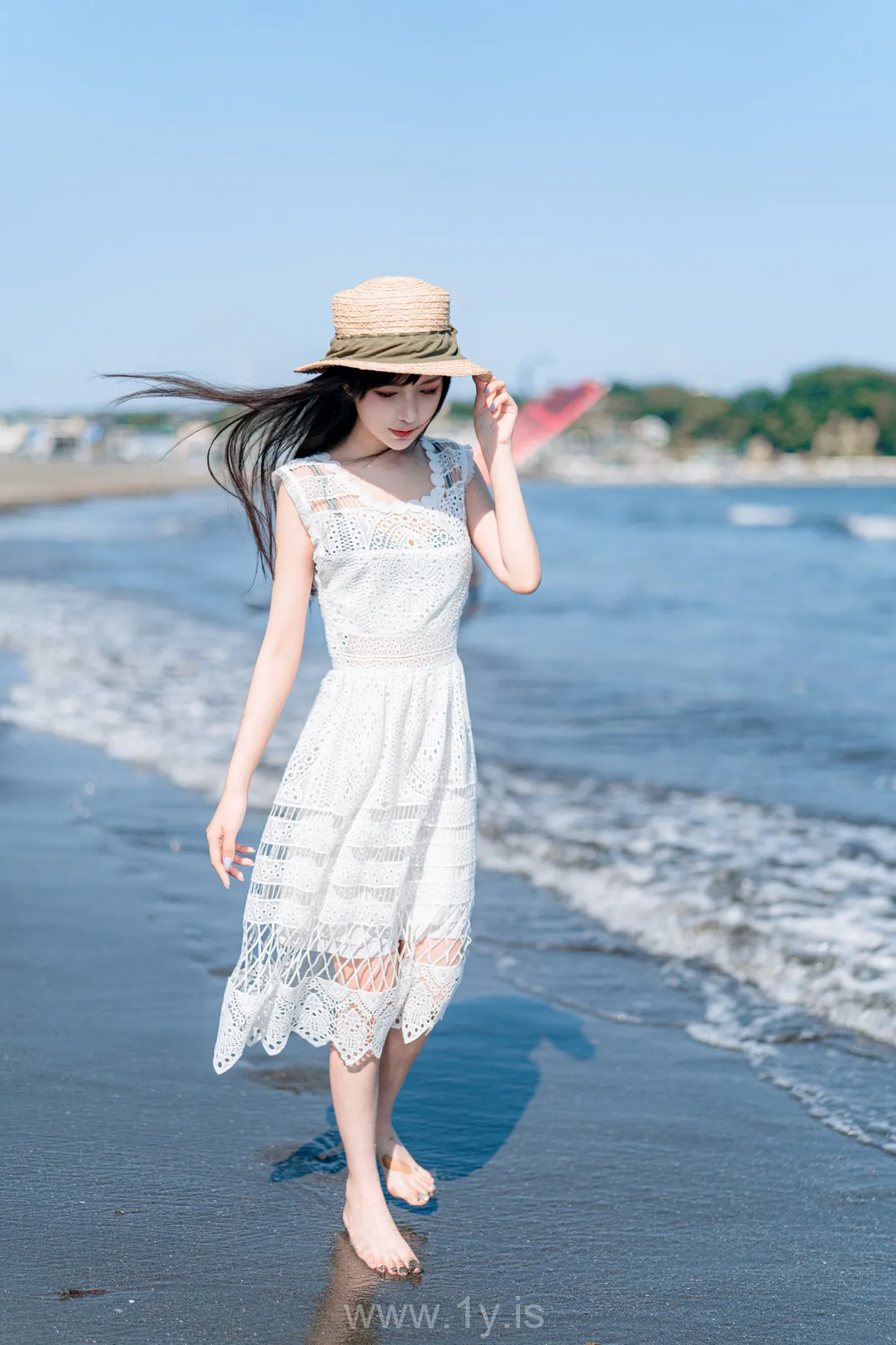 Coser@Shika小鹿鹿 NO.044 Pretty & Stylish Asian Beauty 镰仓江之岛