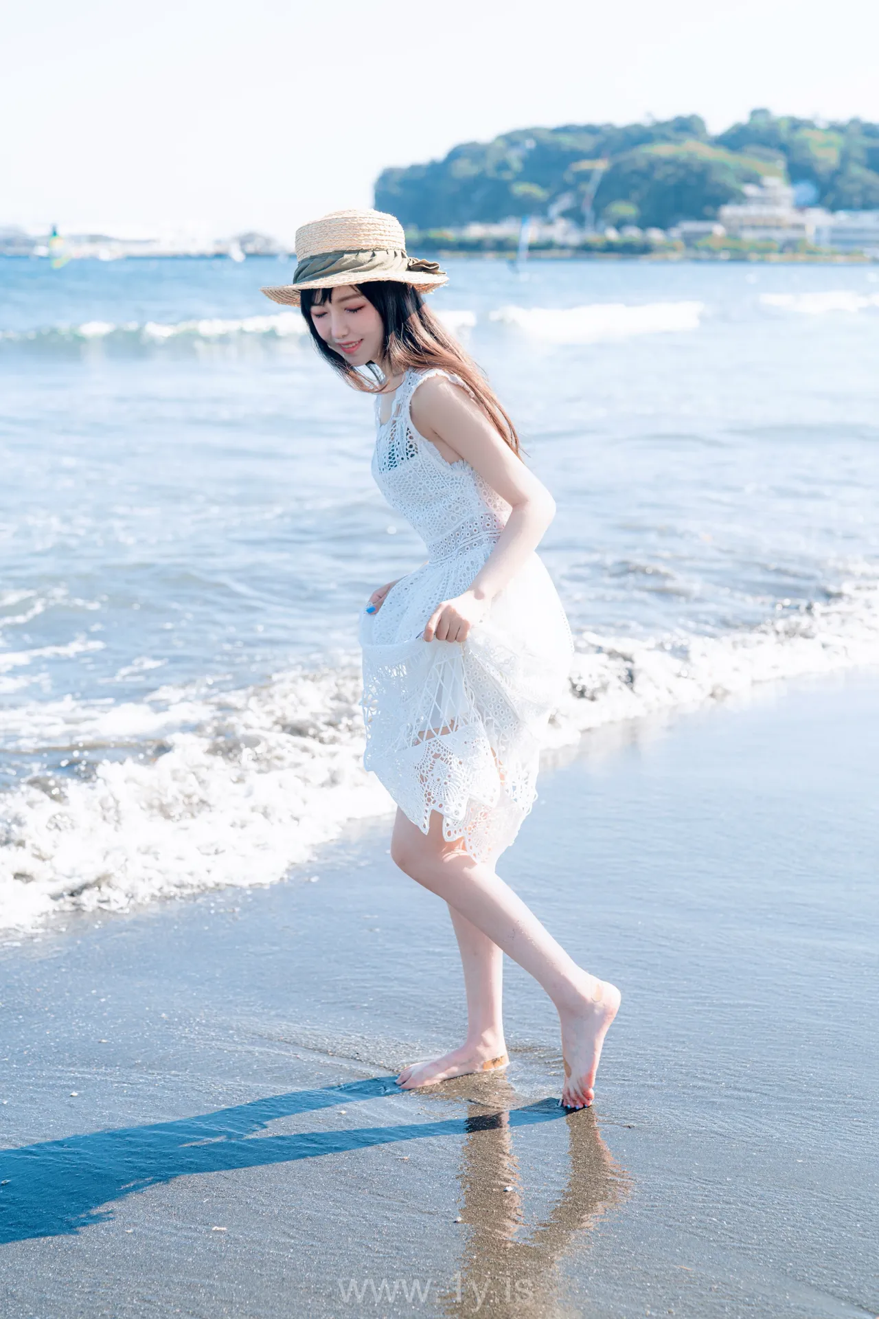 Coser@Shika小鹿鹿 NO.044 Pretty & Stylish Asian Beauty 镰仓江之岛