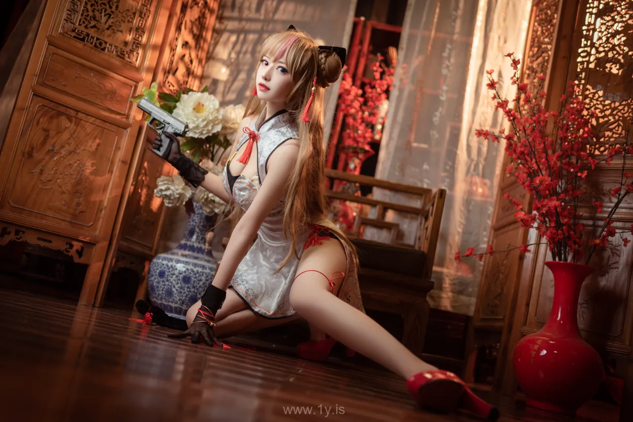 Coser@Shika小鹿鹿 NO.047 Adorable & Elegant Asian Peri 蜂糖花