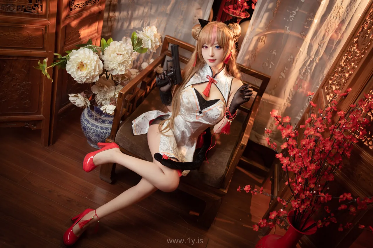 Coser@Shika小鹿鹿 NO.047 Adorable & Elegant Asian Peri 蜂糖花