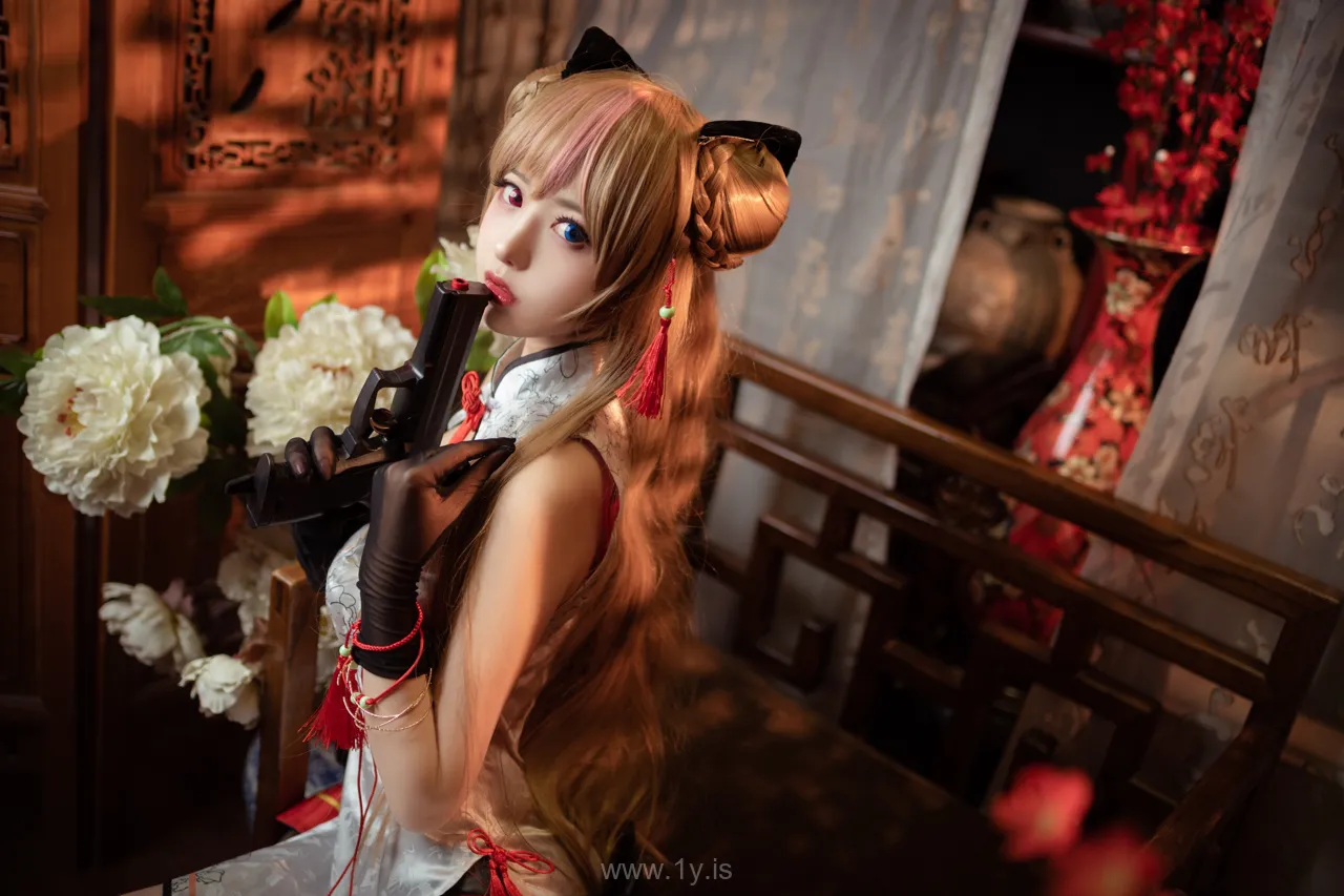 Coser@Shika小鹿鹿 NO.047 Adorable & Elegant Asian Peri 蜂糖花