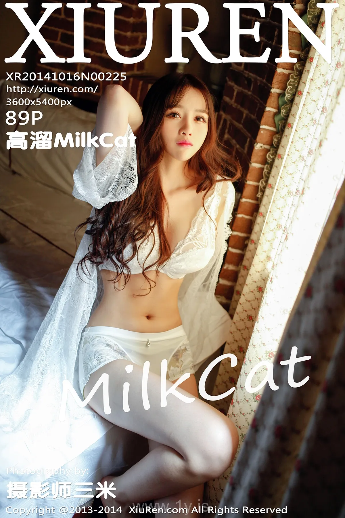 XIUREN(秀人网) NO.225 Slim & Decent Homebody Girl 高溜MilkCat