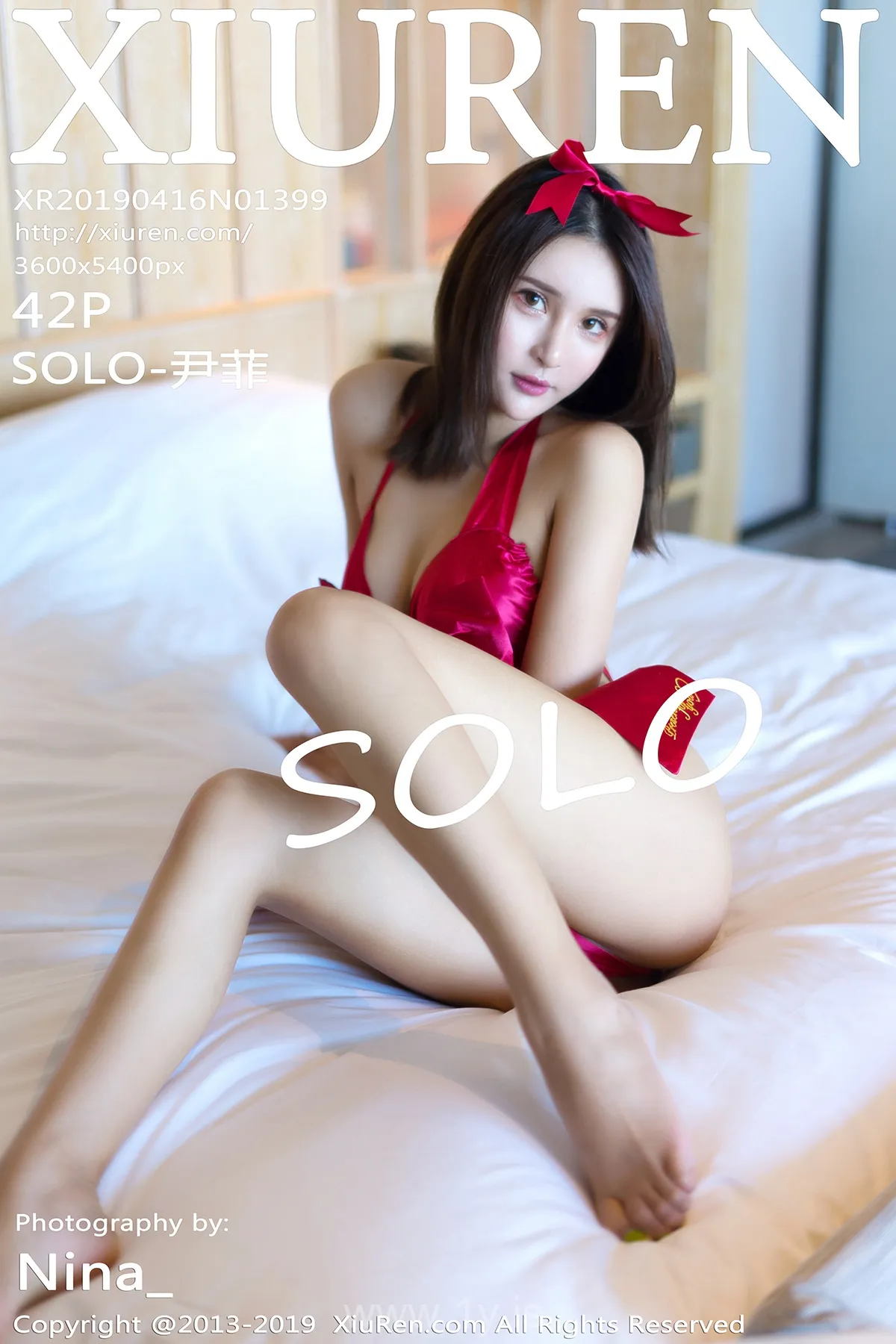 XIUREN(秀人网) NO.1399 Cute Asian Peri SOLO-尹菲