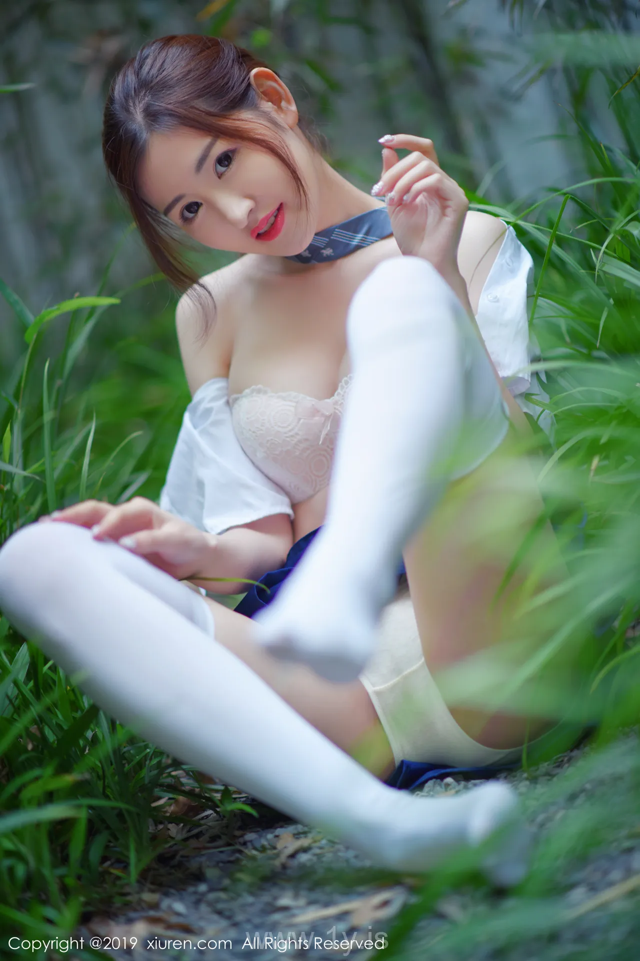 XIUREN(秀人网) NO.1733 Well-developed & Slender Asian Beauty 沈梦瑶