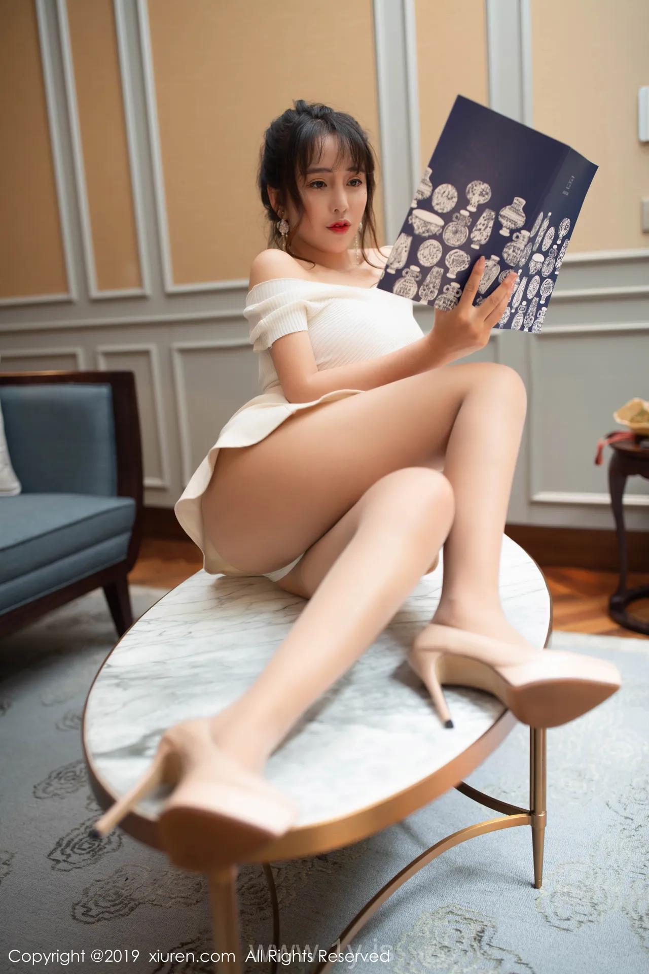 XIUREN(秀人网) NO.1753 Delightful & Gorgeous Chinese Beauty 陶喜乐_lele