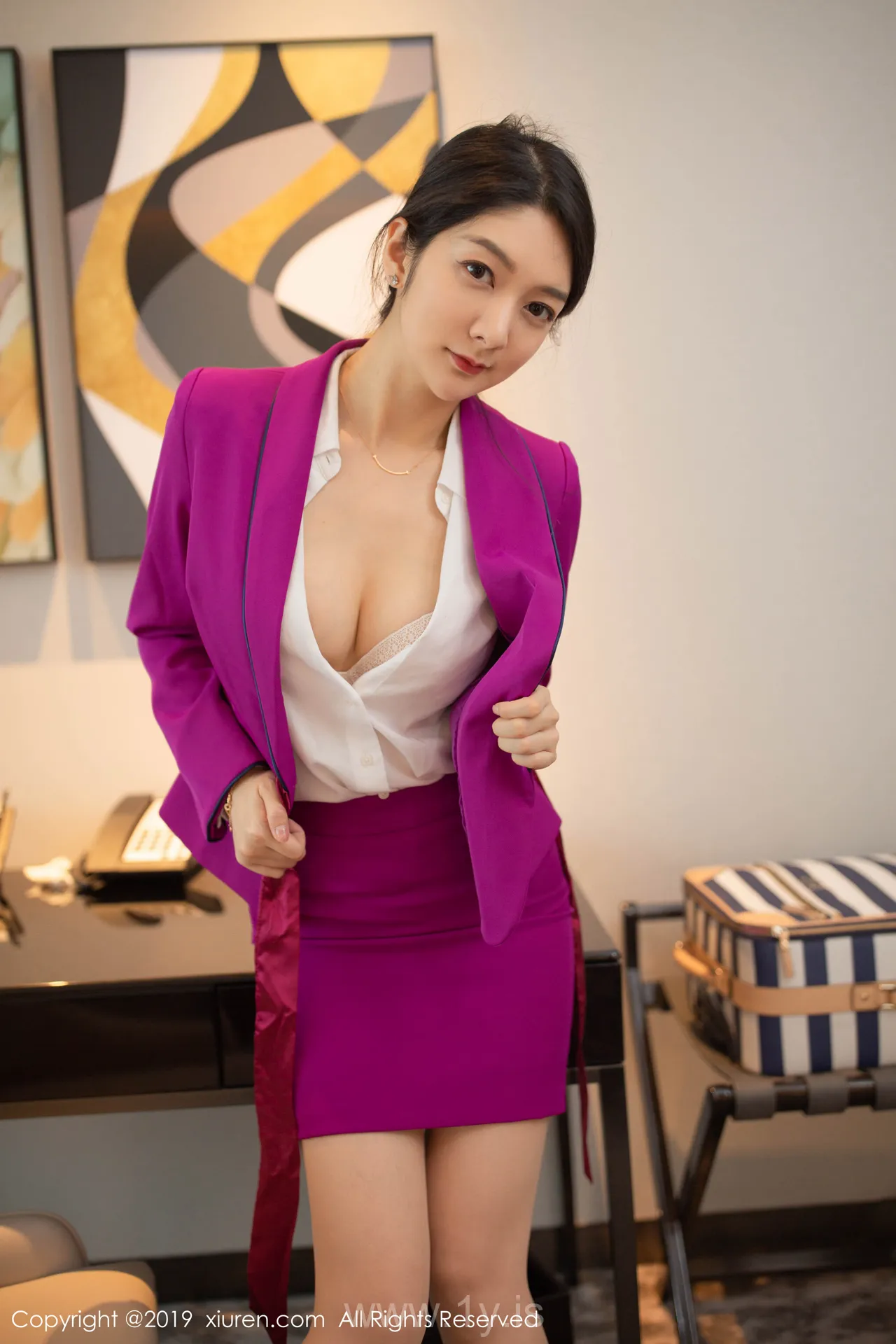 XIUREN(秀人网) NO.1799 Refined Chinese Belle Angela小热巴