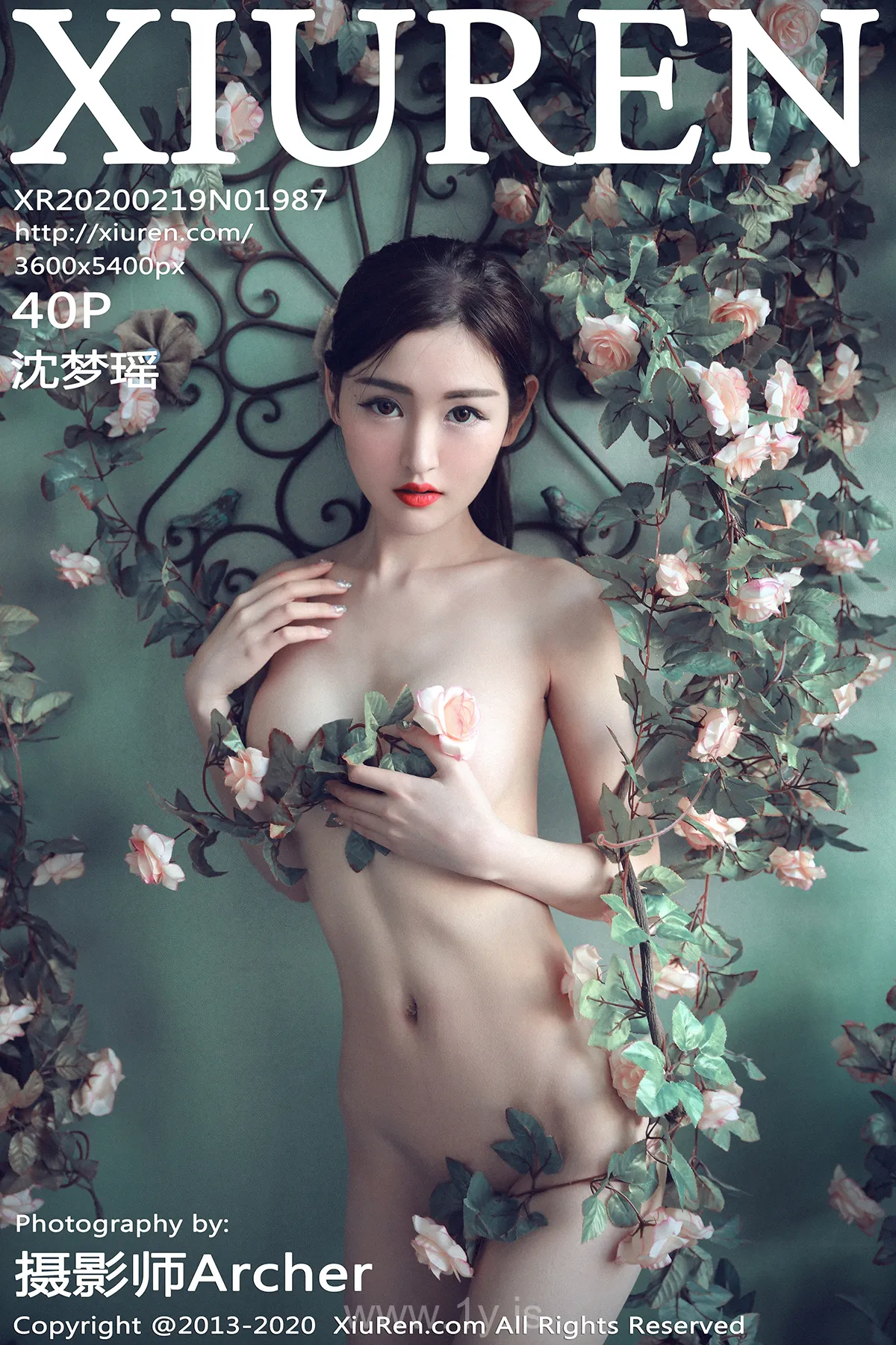 XIUREN(秀人网) NO.1987 Delightful Asian Babe 沈梦瑶