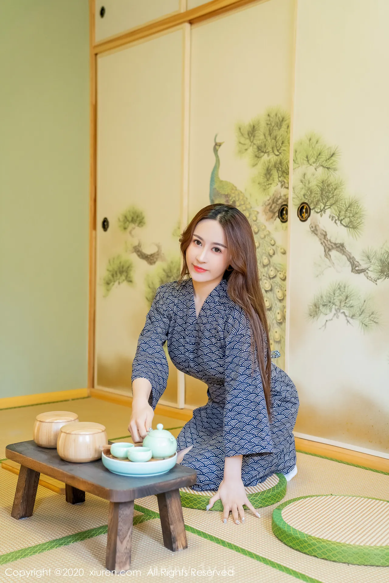 XIUREN(秀人网) NO.2002 Pretty Asian Goddess 周井空