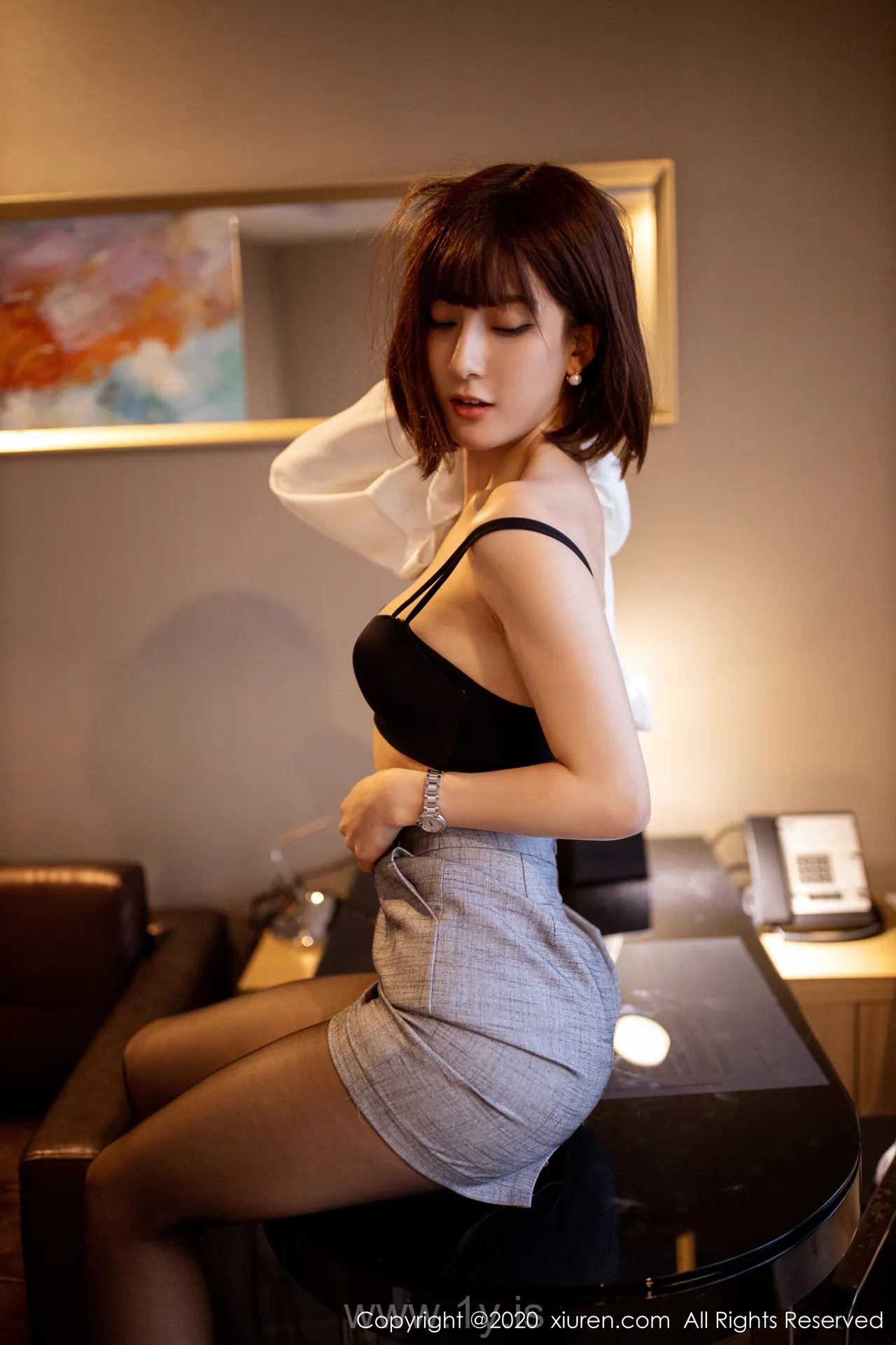 XIUREN(秀人网) NO.2105 Hot & Gorgeous Chinese Cougar 林文文yooki