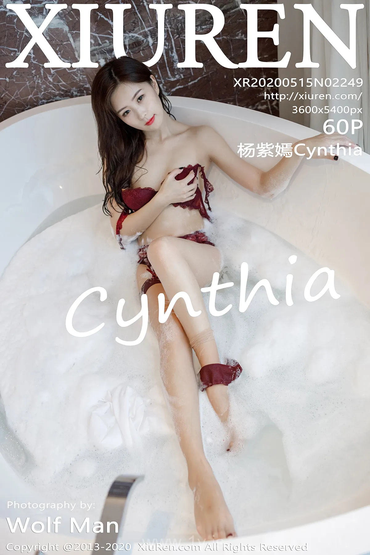 XIUREN(秀人网) NO.2249 Exquisite Asian Peri 杨紫嫣Cynthia