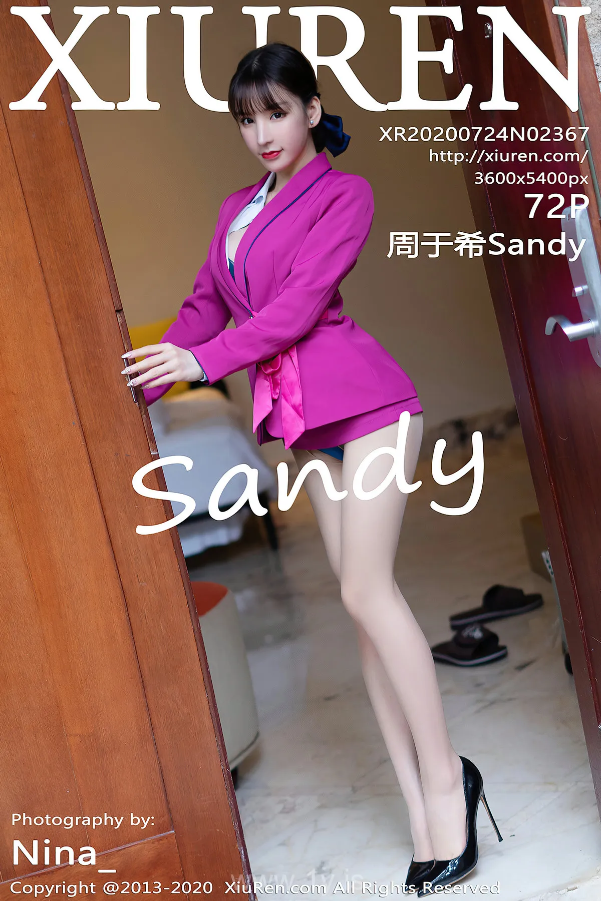 XIUREN(秀人网) NO.2367 Slender & Breathtaking Chinese Model 周于希Sandy