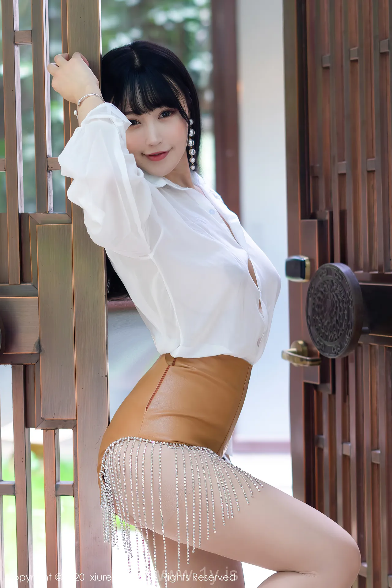 XIUREN(秀人网) NO.2519 Good-looking & Breathtaking Chinese Chick 朱可儿Flower