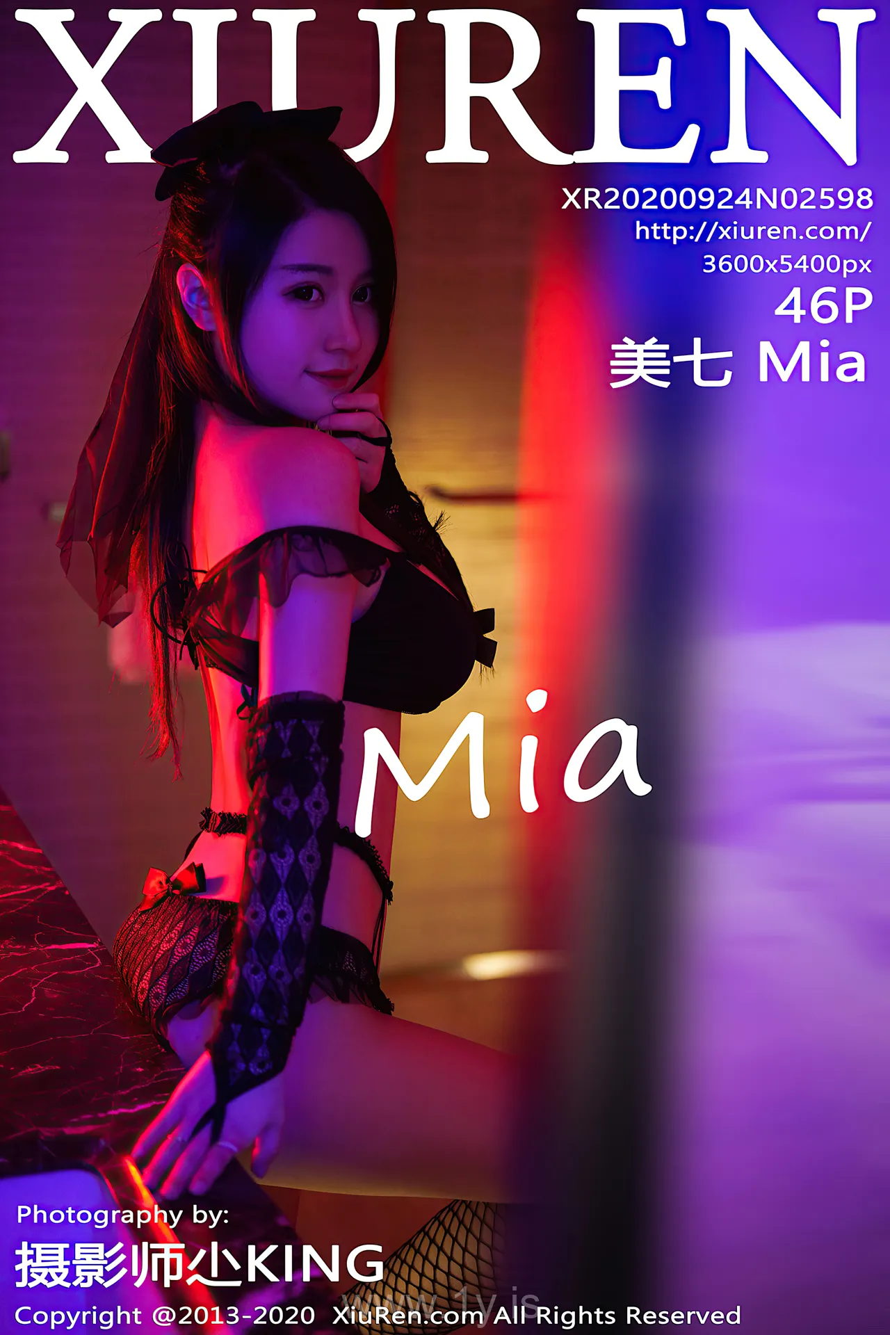 XIUREN(秀人网) NO.2598 Nice-looking & Beautiful Chinese Goddess 美七MIA