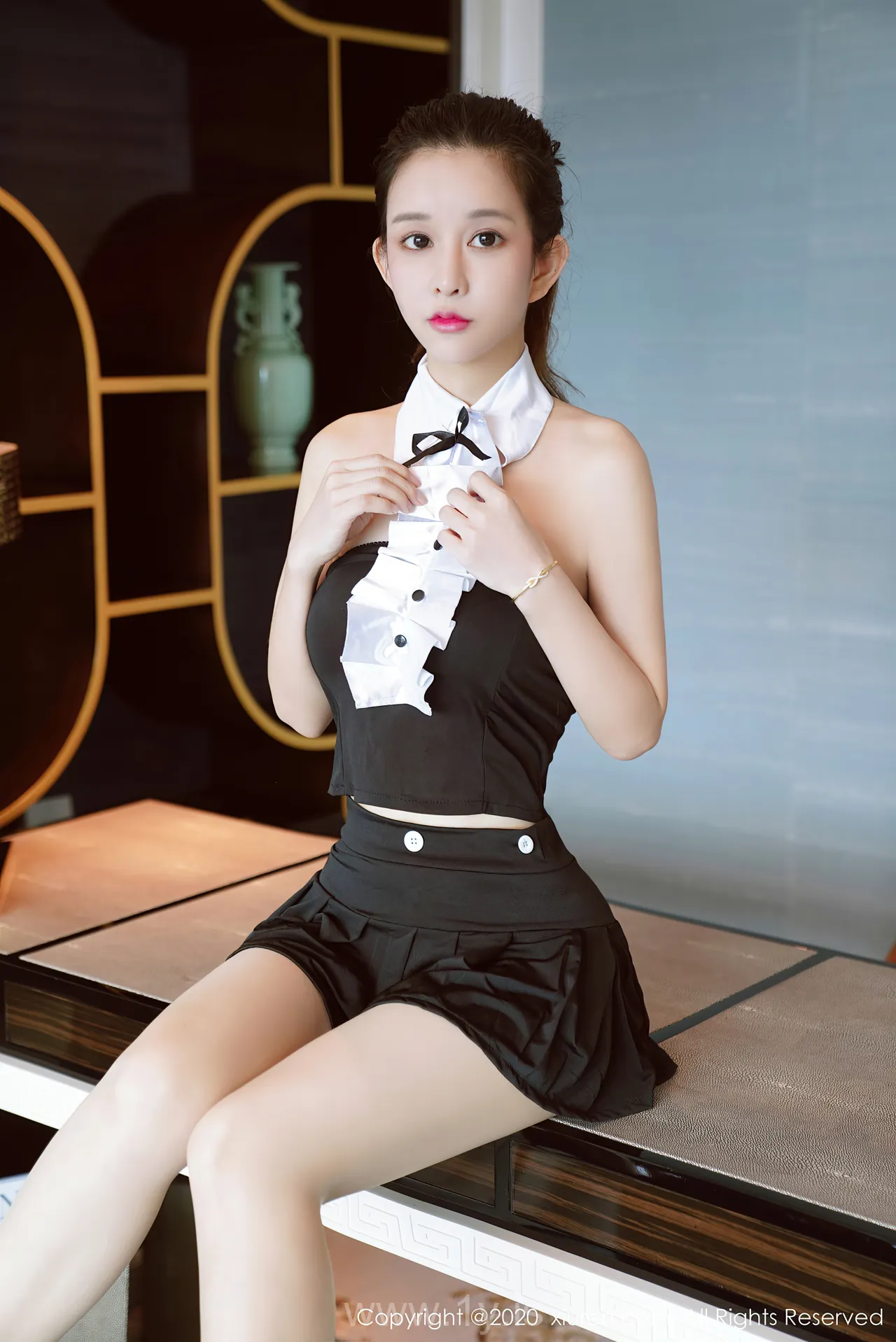 XIUREN(秀人网) NO.2729 Delightful Chinese Girl 张雨萌