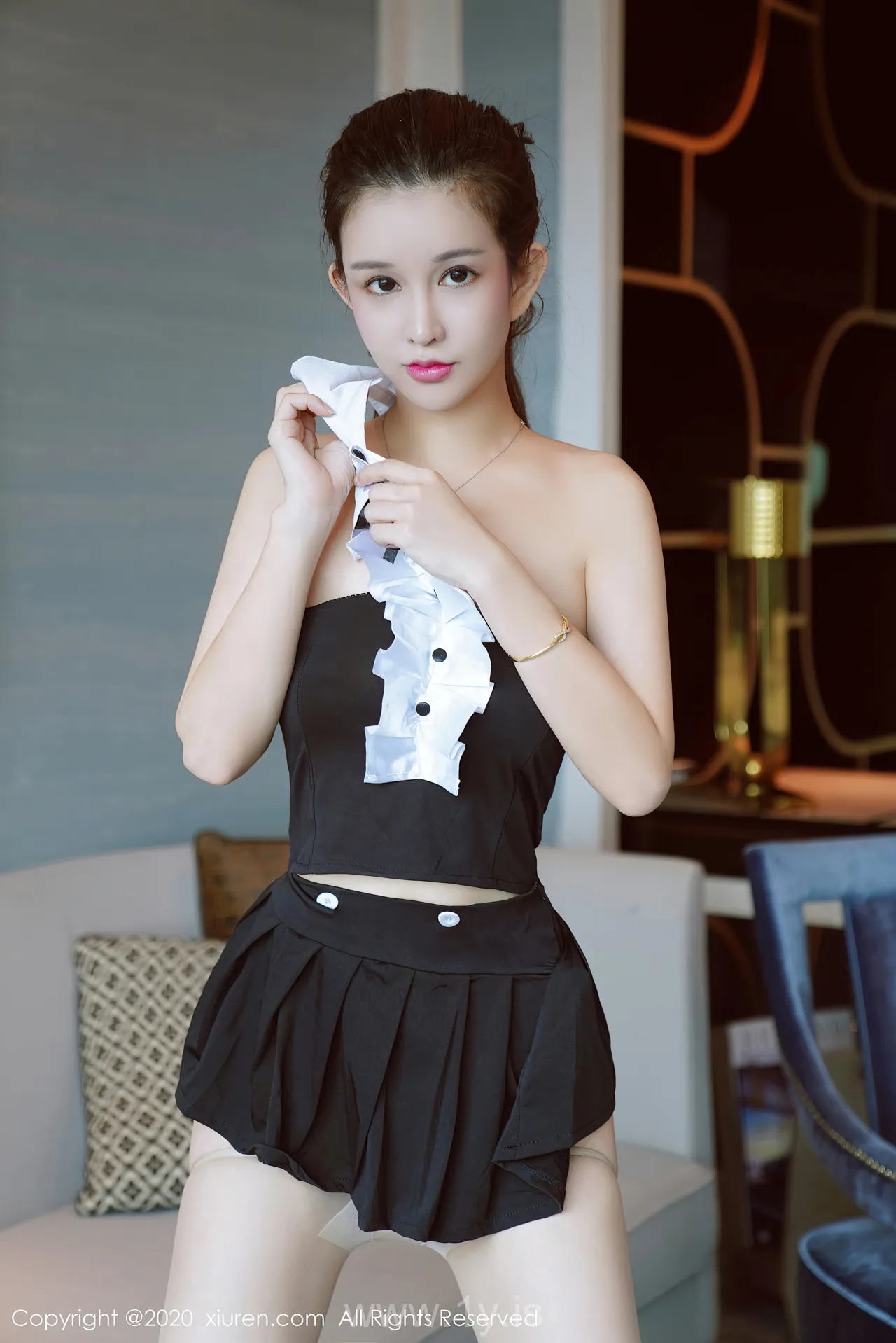 XIUREN(秀人网) NO.2729 Delightful Chinese Girl 张雨萌