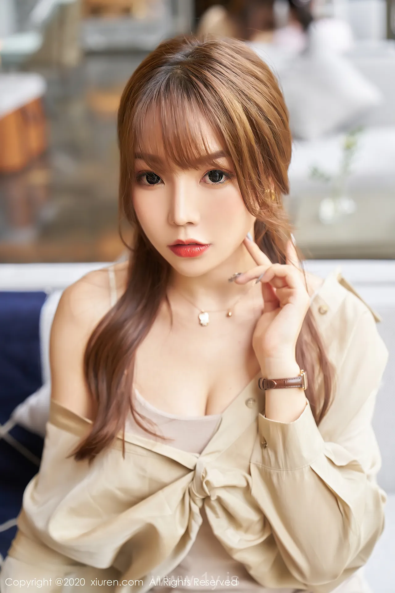 XIUREN(秀人网) NO.2734 Nice-looking & Irresistible Chinese Belle 芝芝BOOTY