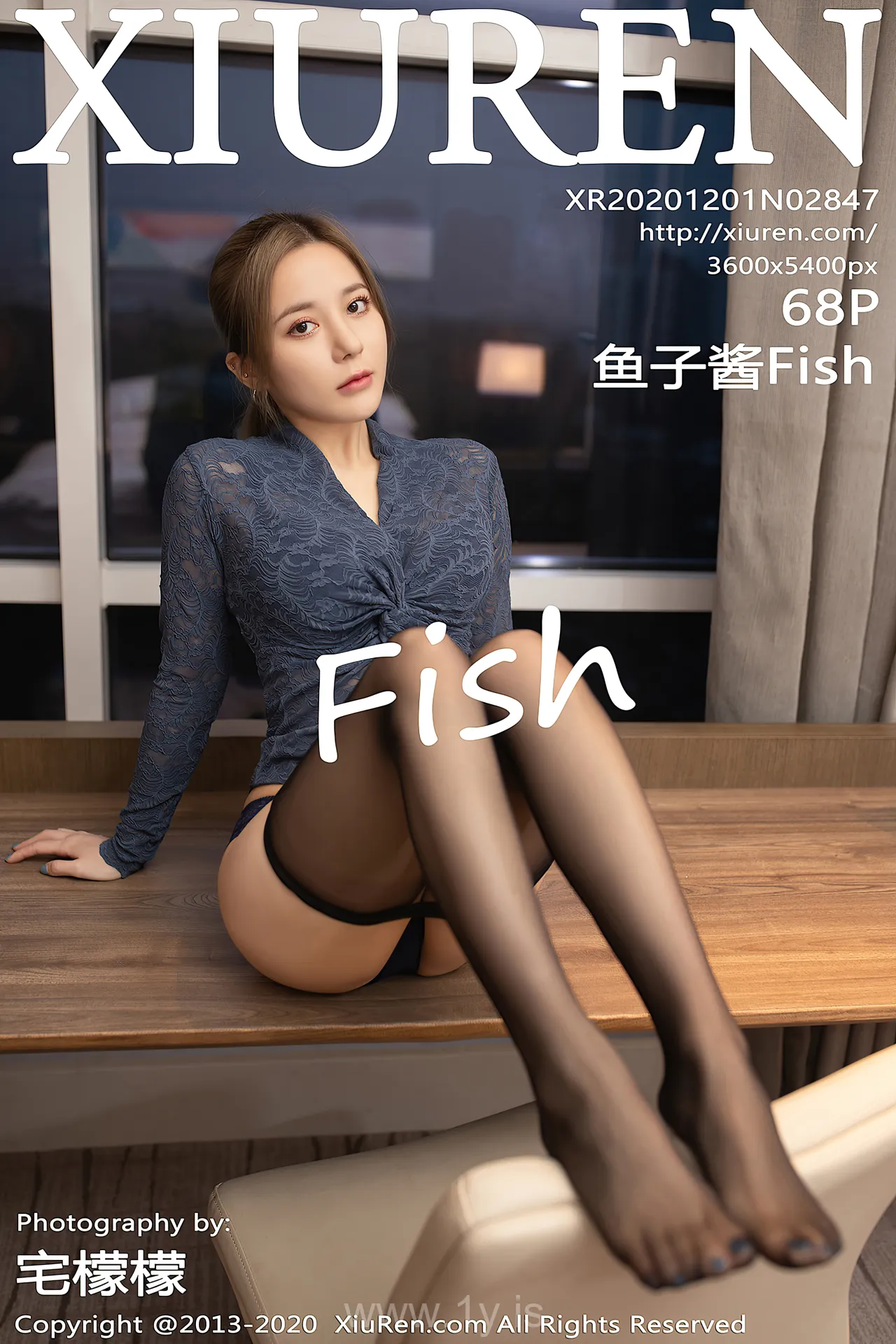 XIUREN(秀人网) NO.2847 Charming & Quiet Chinese Hottie 鱼子酱Fish