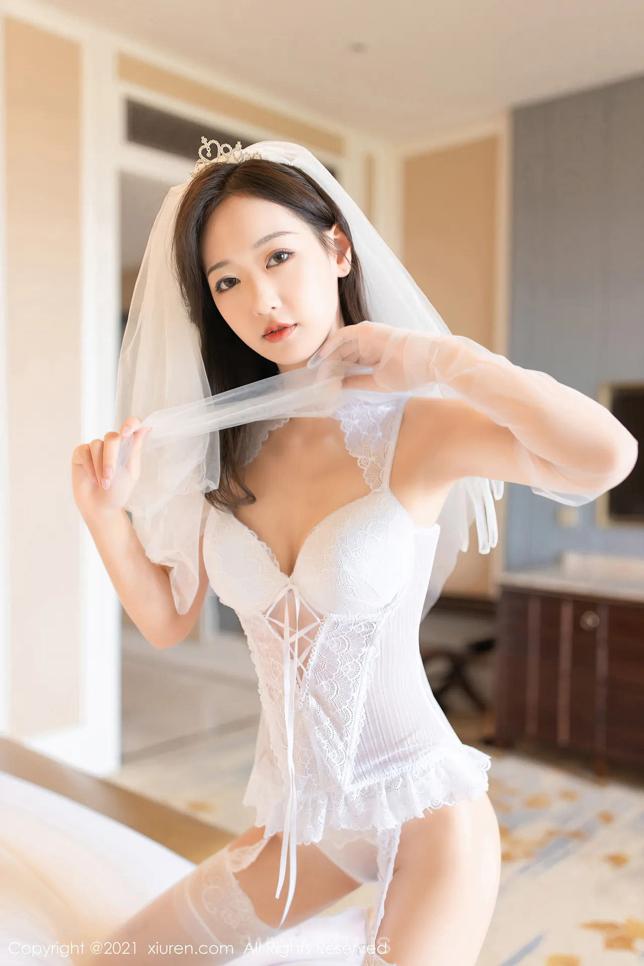 XIUREN(秀人网) NO.2968 Delightful Asian Goddess 唐安琪