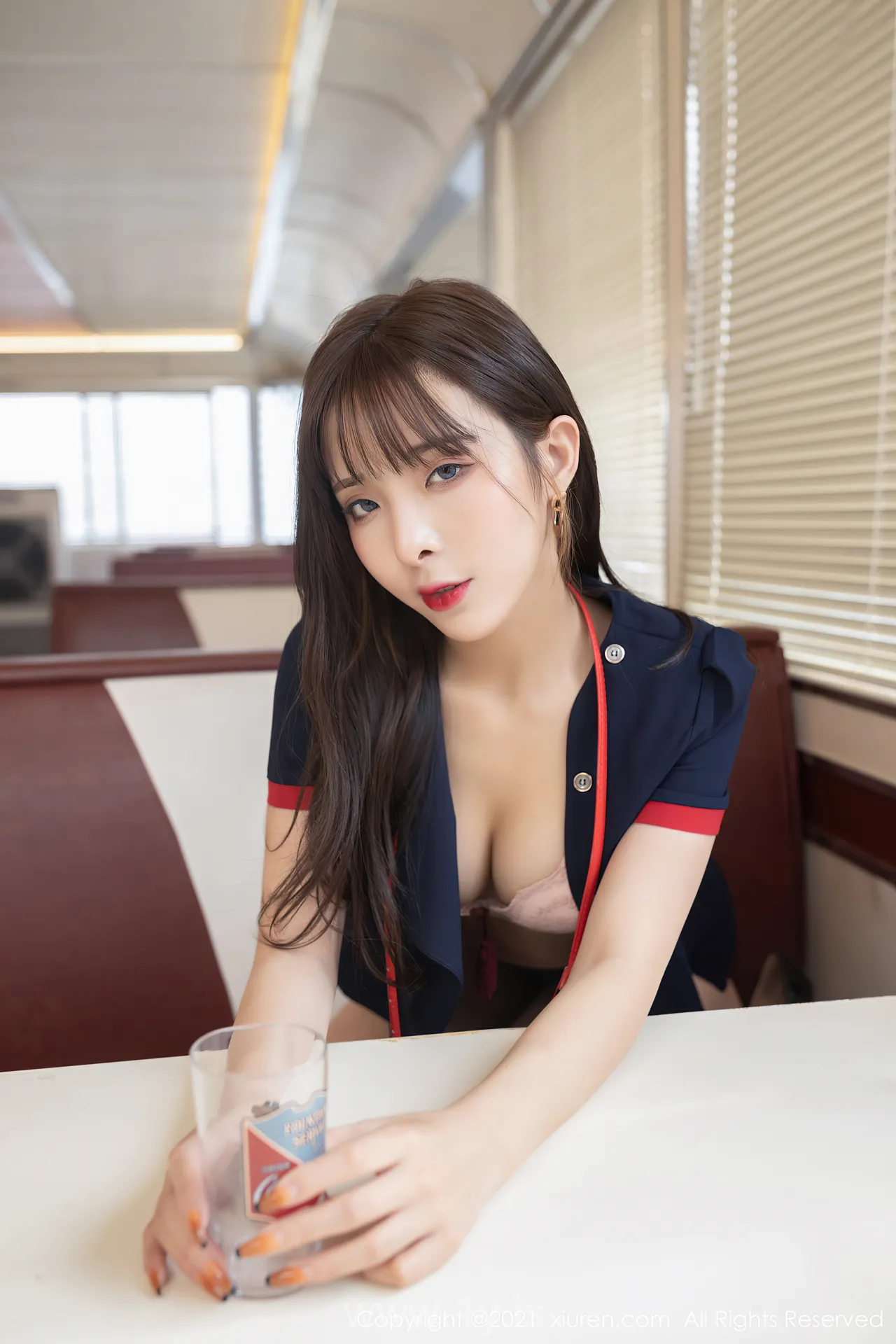 XIUREN(秀人网) NO.3056 Slender Asian Homebody Girl 陈小喵