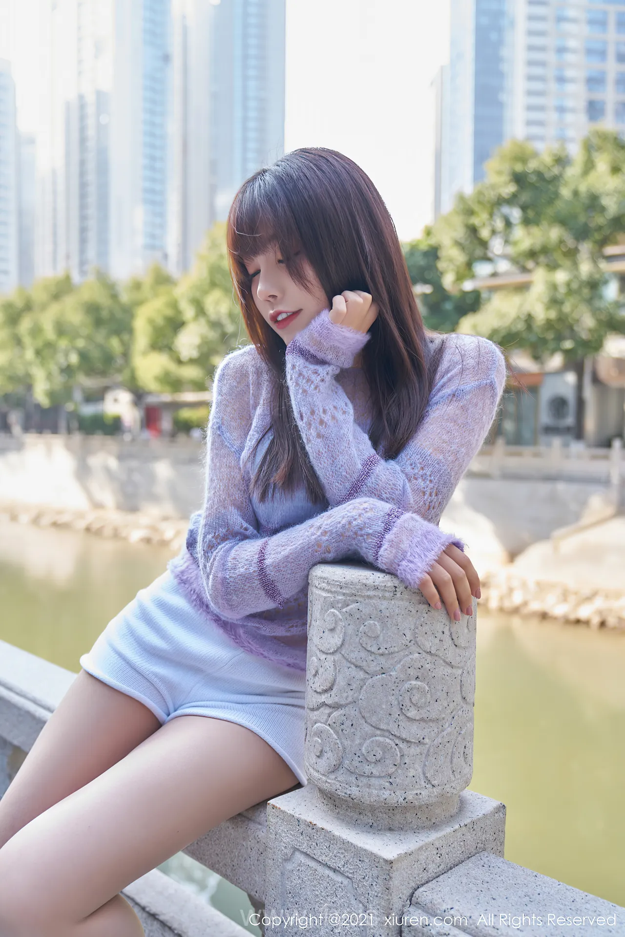 XIUREN(秀人网) NO.3058 Well-developed Asian Peri 芝芝Booty