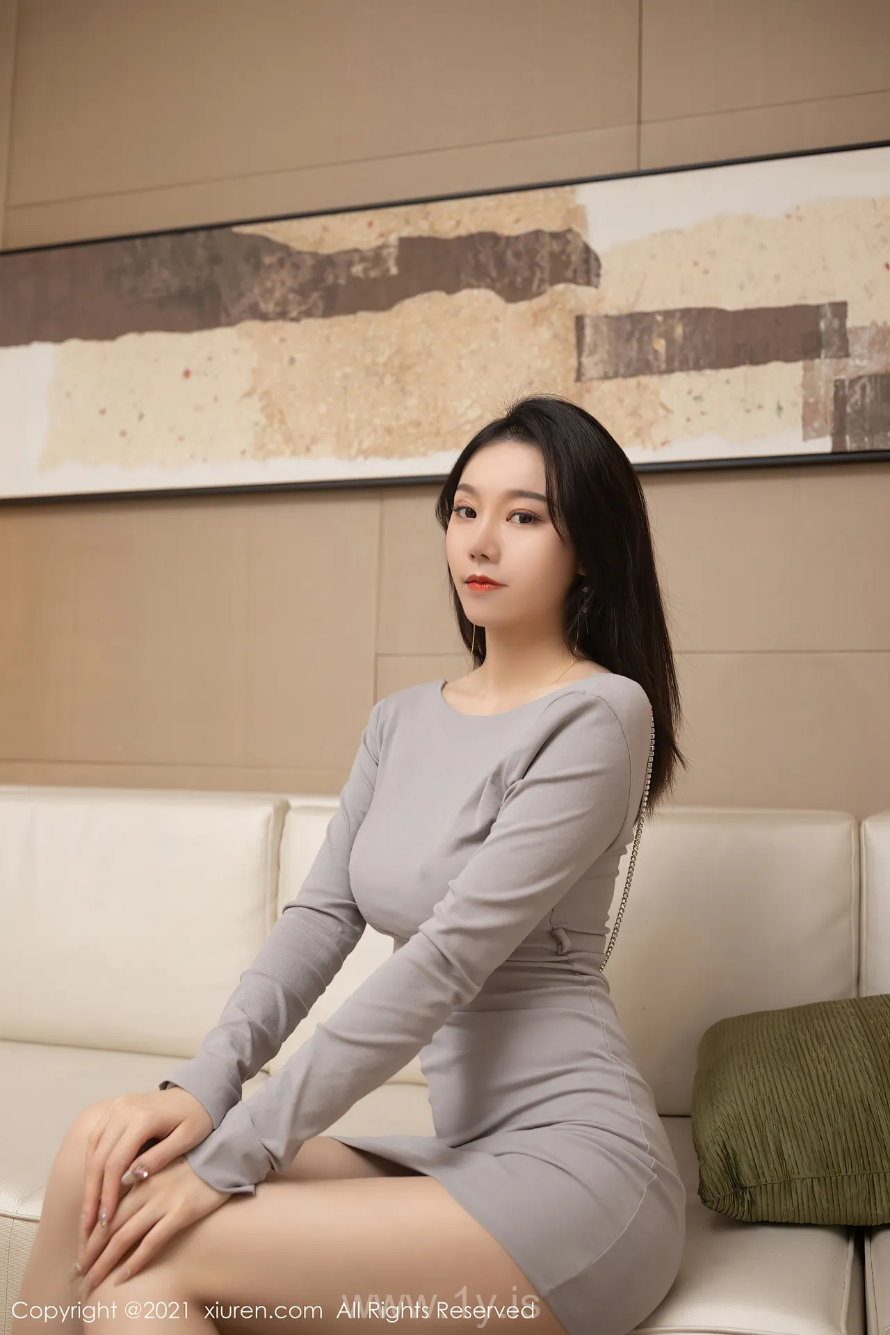 XIUREN(秀人网) NO.3075 Sexy & Fair Chinese Homebody Girl 安然Maleah