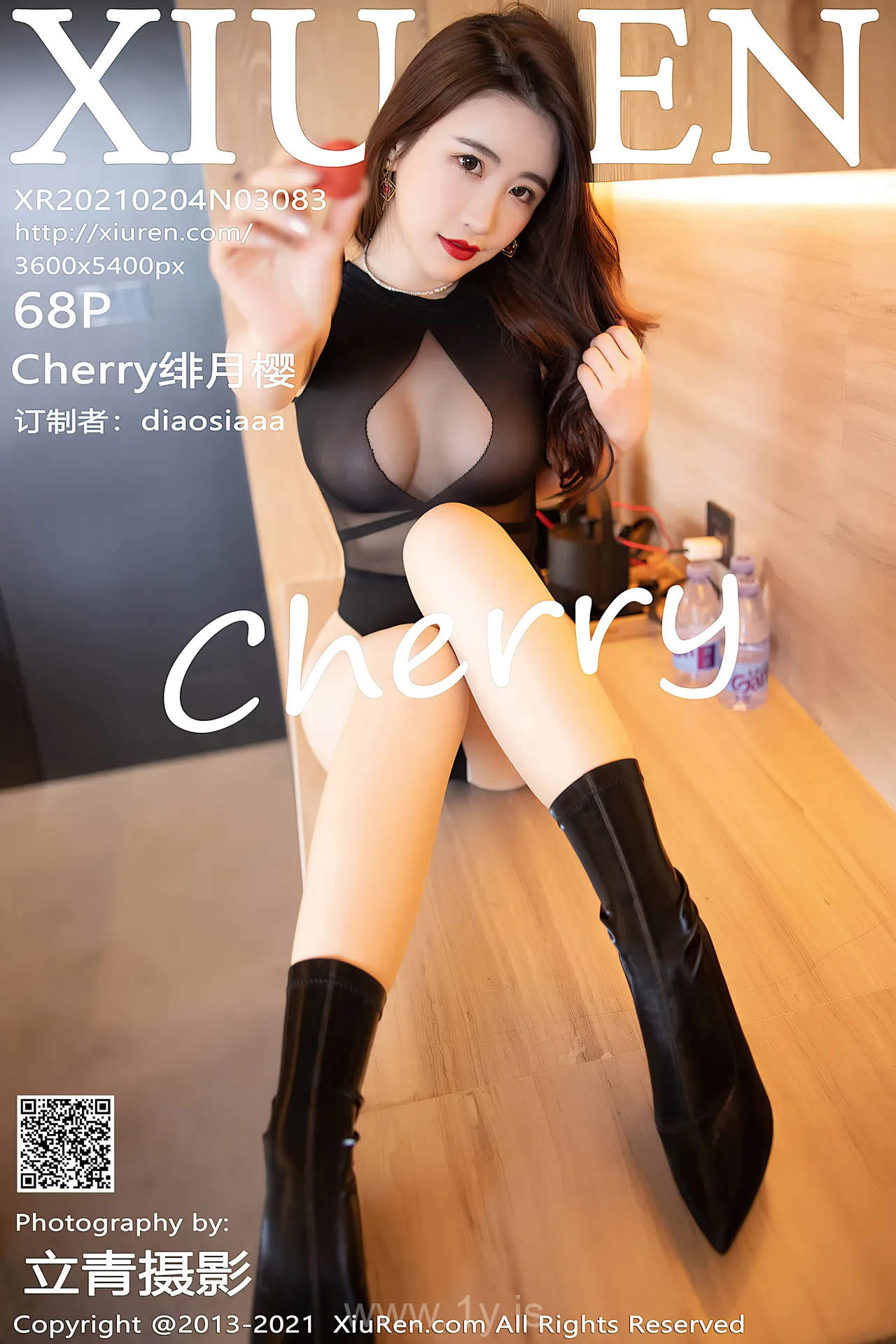 XIUREN(秀人网) NO.3083 Appealing & Knockout Asian Model Cherry绯月樱