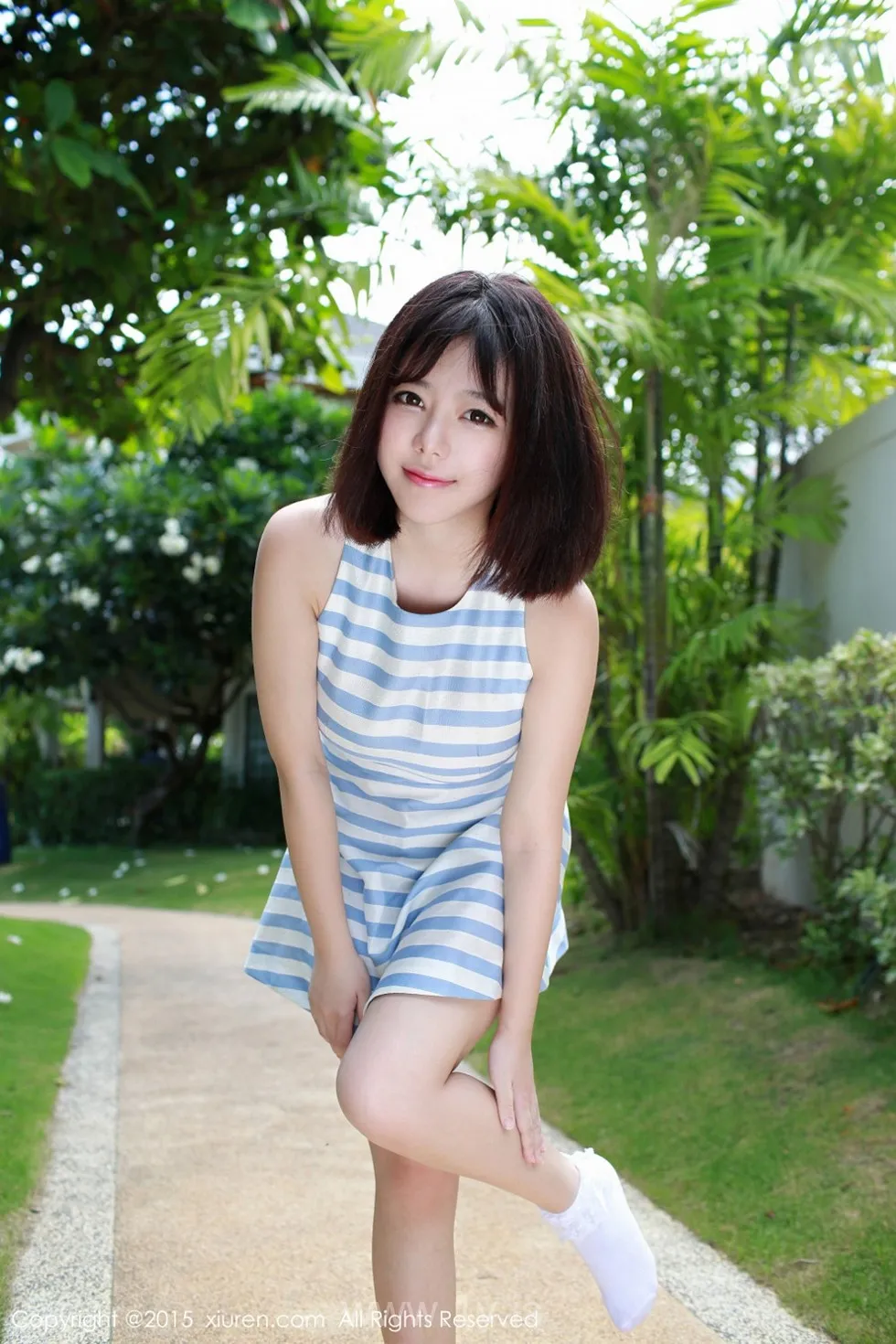 XIUREN(秀人网) NO.362 Gorgeous & Appealing Asian Babe 刘飞儿超薄白沙秀美乳诱惑