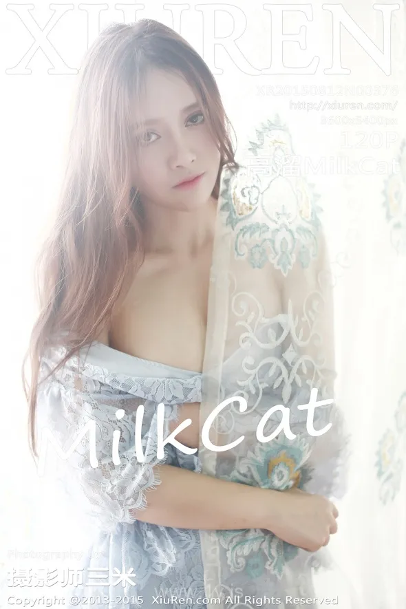 XIUREN(秀人网) NO.376 Pretty & Good-looking Chinese Model 高溜MilkCat