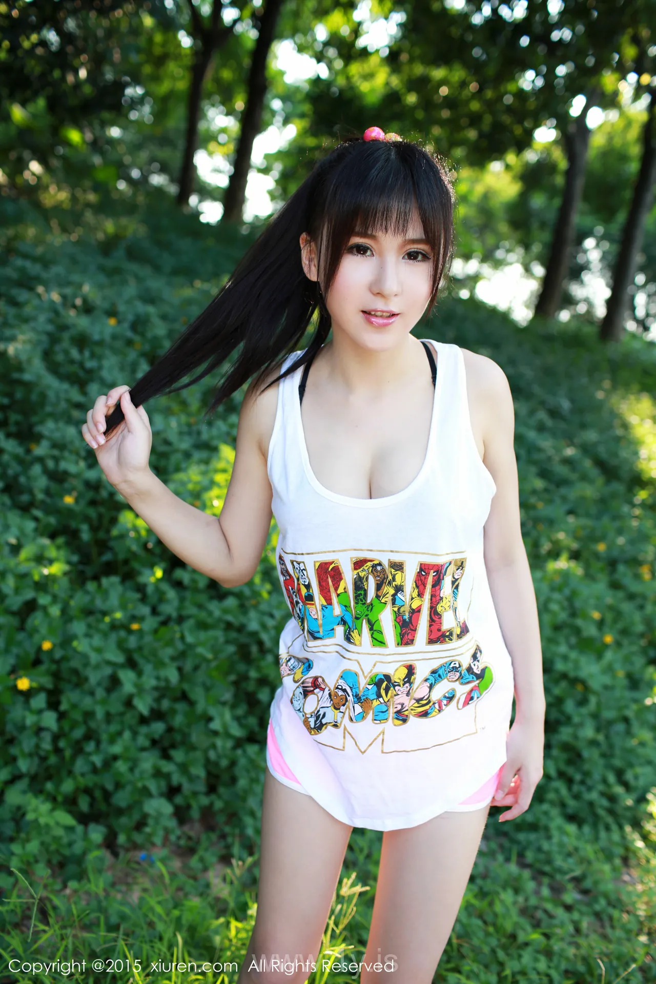 XIUREN(秀人网) NO.387 Good-looking Asian Homebody Girl 唐雨辰TYC