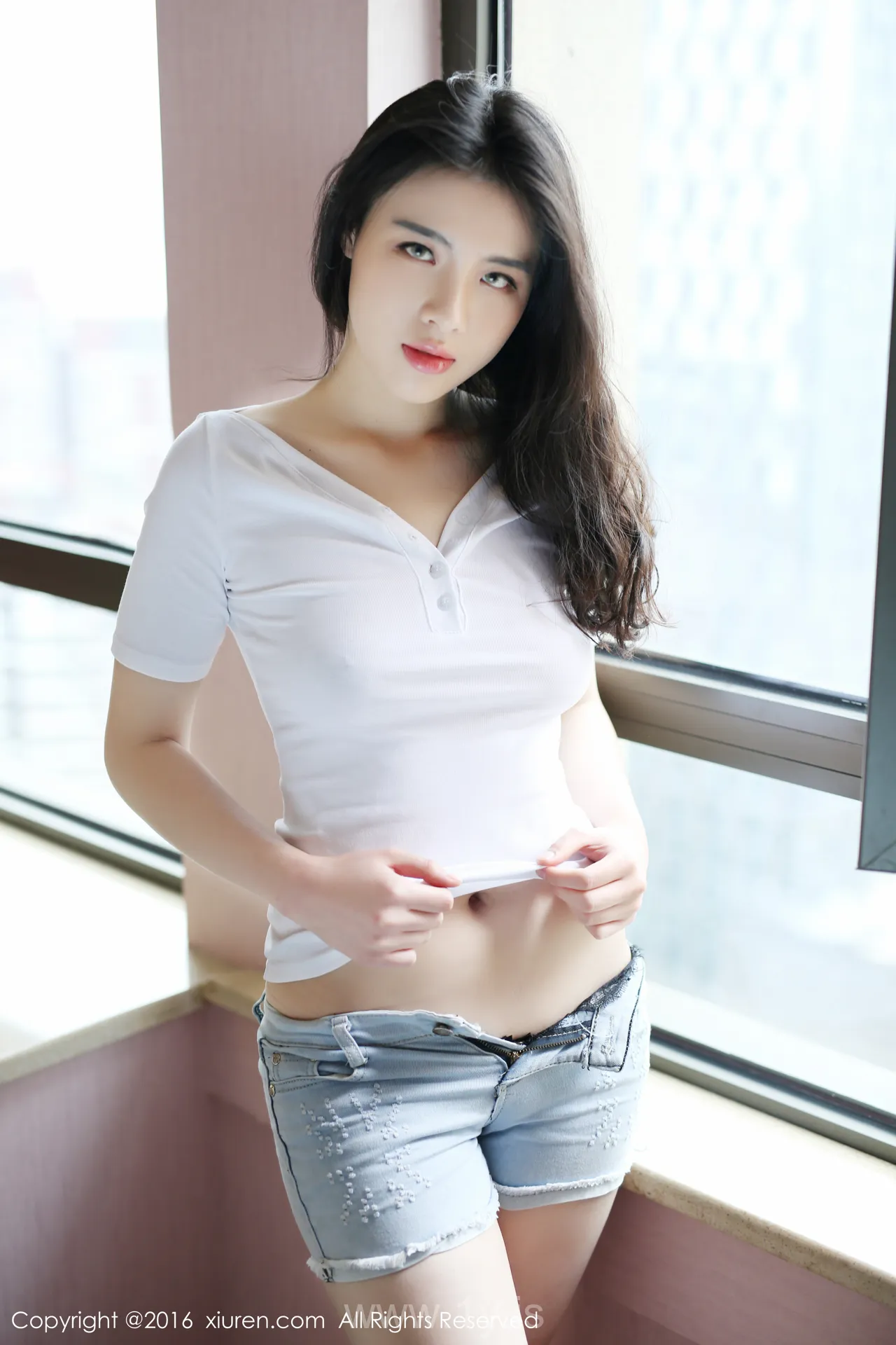 XIUREN(秀人网) NO.516 Good-looking Asian Homebody Girl 舒林培