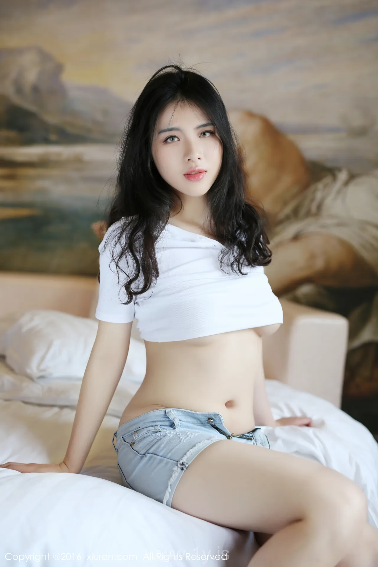 XIUREN(秀人网) NO.516 Good-looking Asian Homebody Girl 舒林培