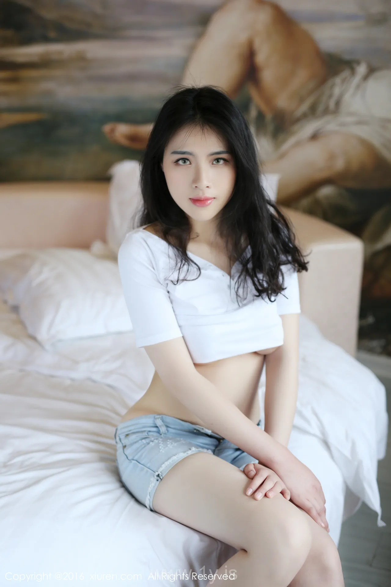 XIUREN(秀人网) NO.516 Good-looking Asian Homebody Girl 舒林培