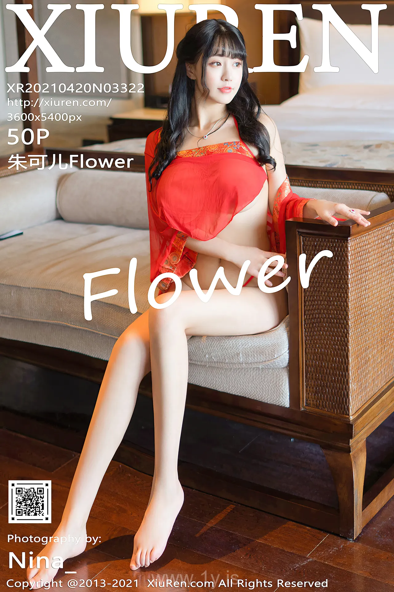 XIUREN(秀人网) NO.3322 Gorgeous Chinese Cougar 朱可儿Flower