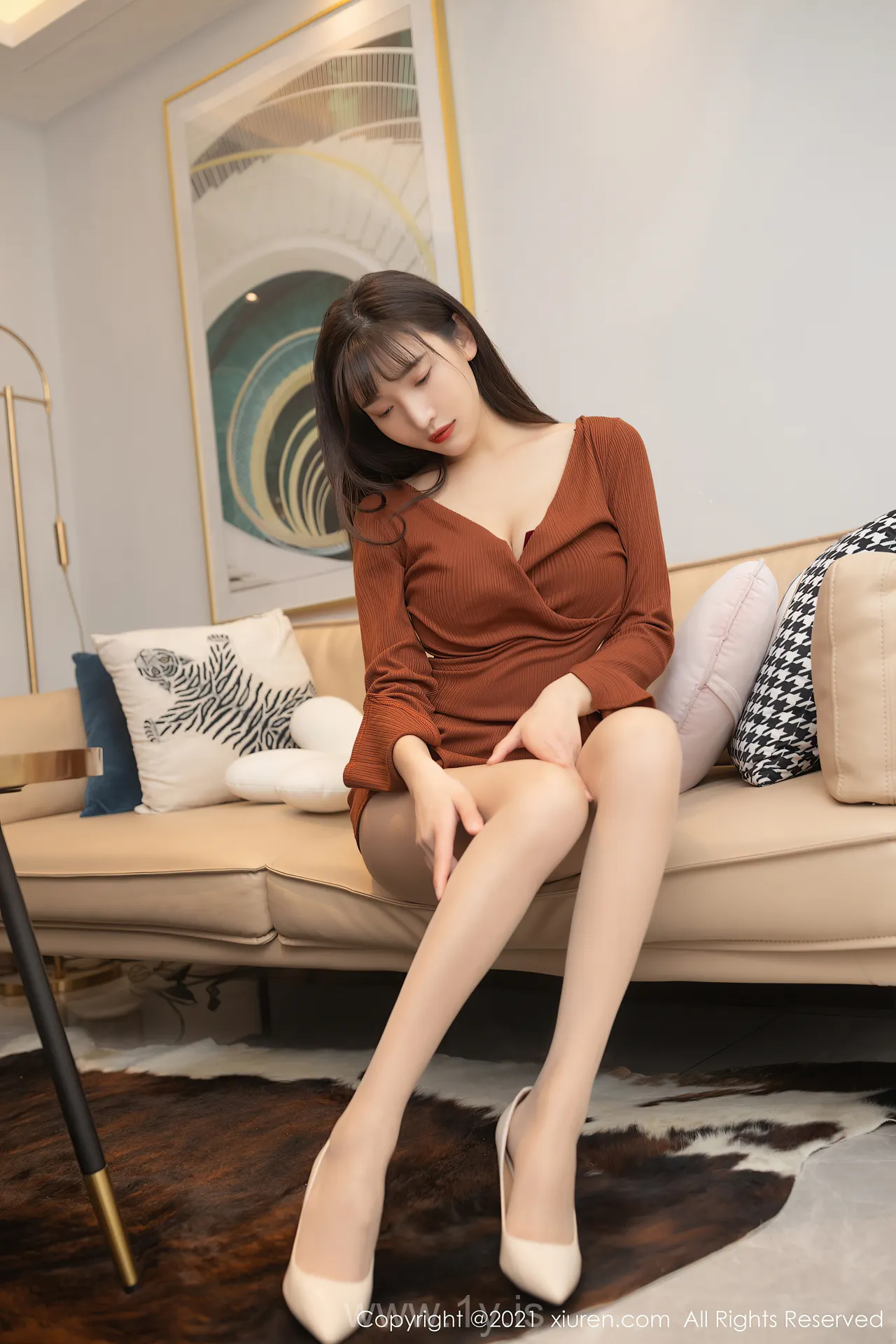 XIUREN(秀人网) NO.3362 Lovely Asian Cougar 陆萱萱