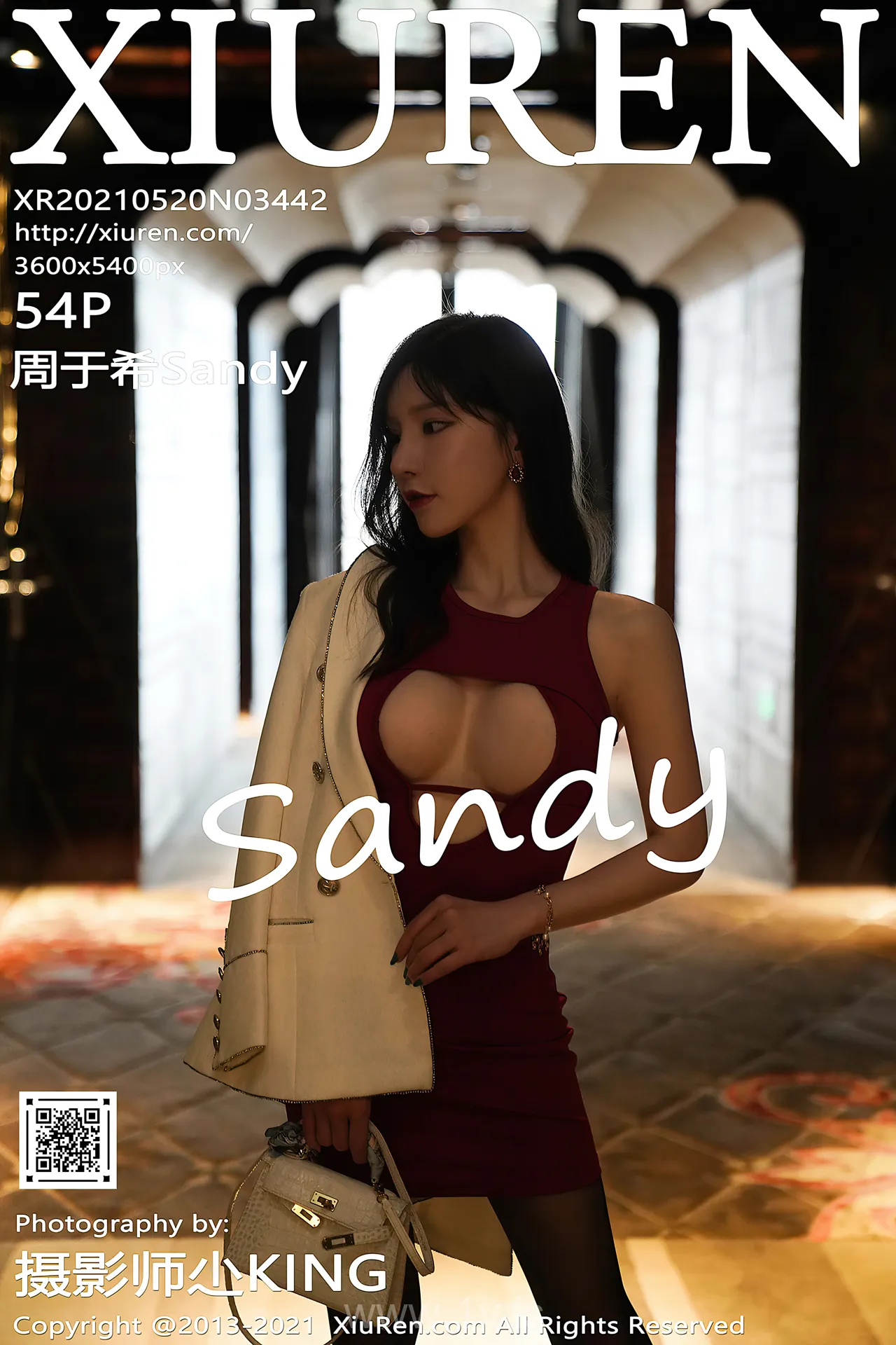 XIUREN(秀人网) NO.3442 Extraordinary Asian Beauty 周于希Sandy