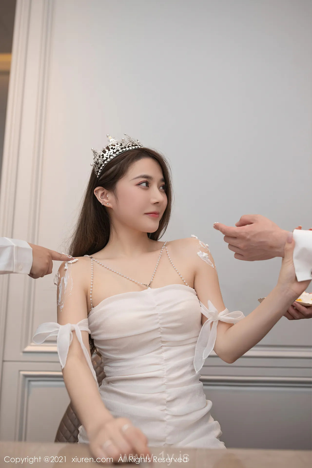 XIUREN(秀人网) NO.3447 Refined Chinese Belle 鱼子酱Fish