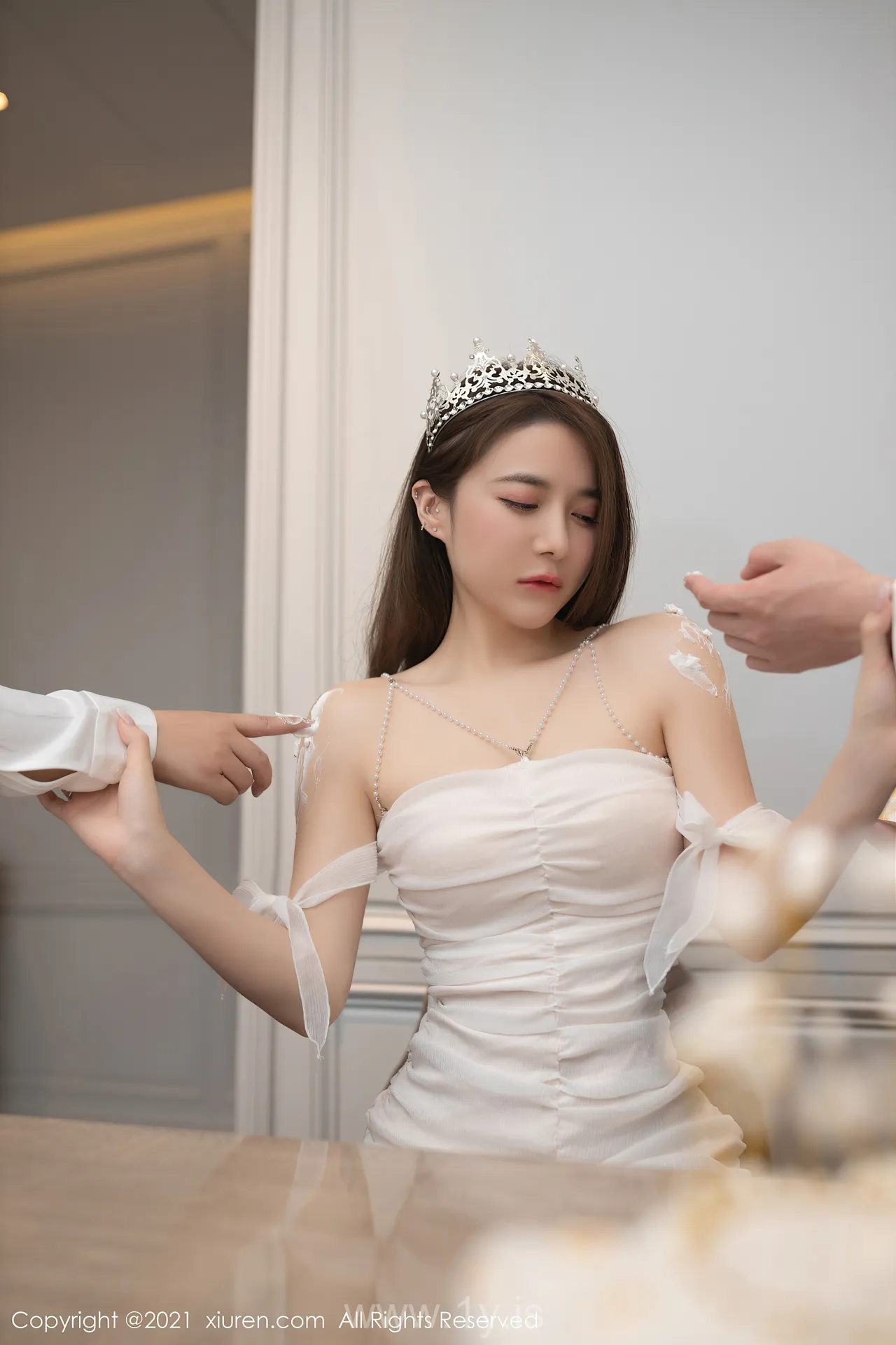 XIUREN(秀人网) NO.3447 Refined Chinese Belle 鱼子酱Fish