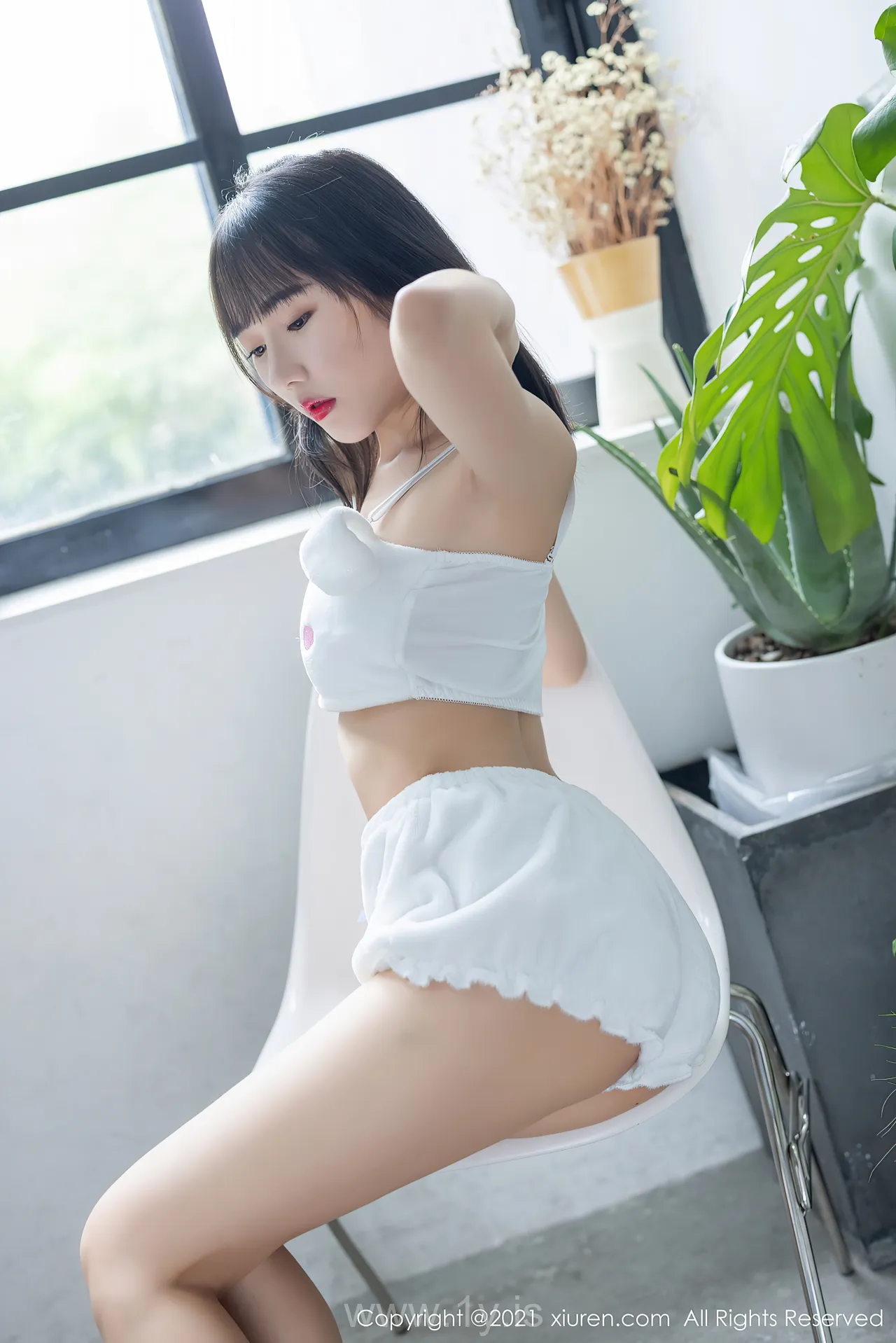 XIUREN(秀人网) NO.3457 Adorable & Elegant Chinese Homebody Girl 唐心