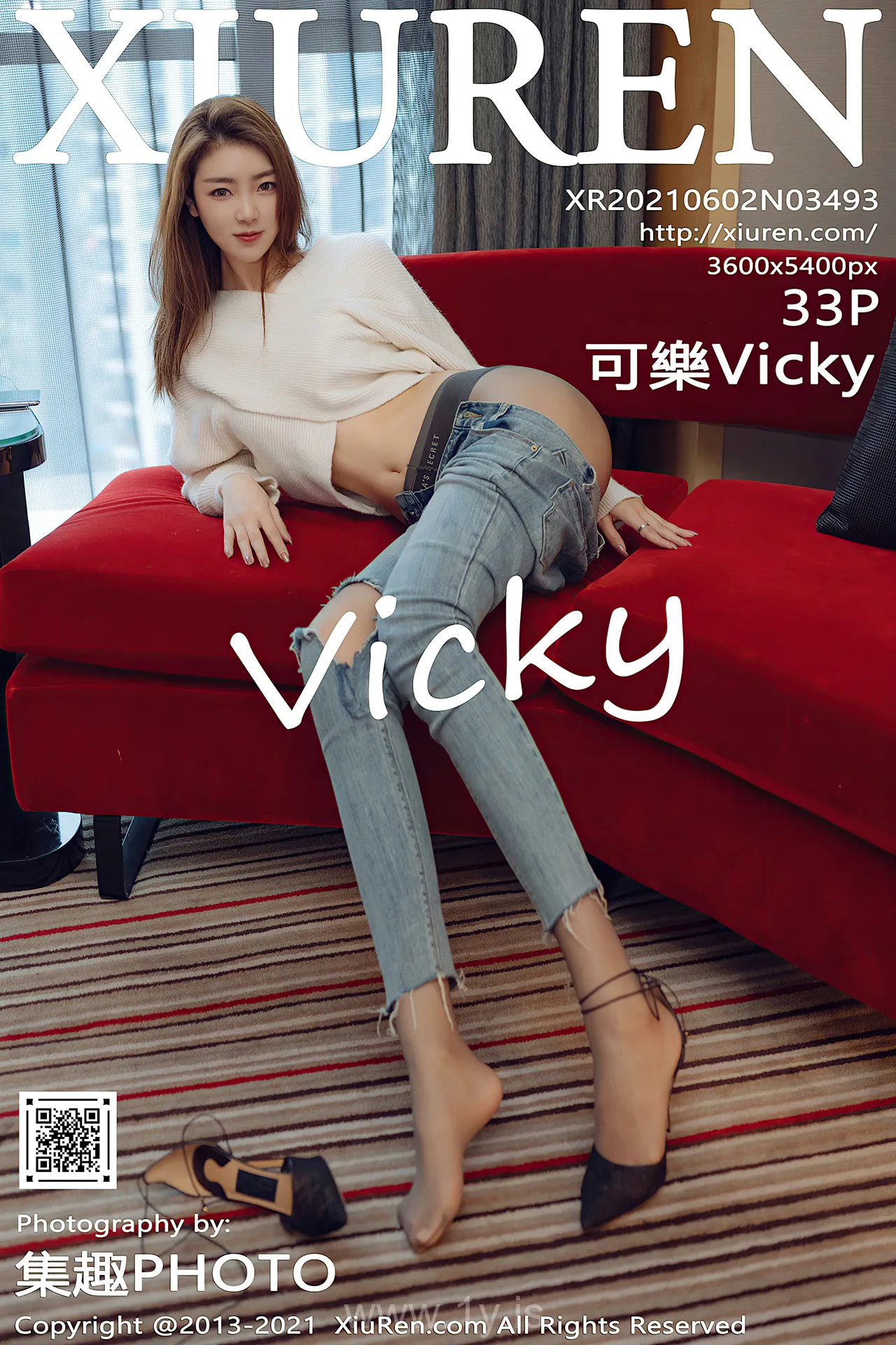 XIUREN(秀人网) NO.3493 Well Done & Classy Chinese Homebody Girl 可樂Vicky