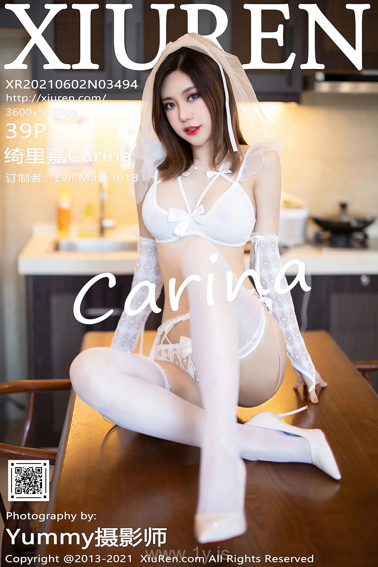 XIUREN(秀人网) NO.3494 Trendy Chinese Beauty 绮里嘉Carina