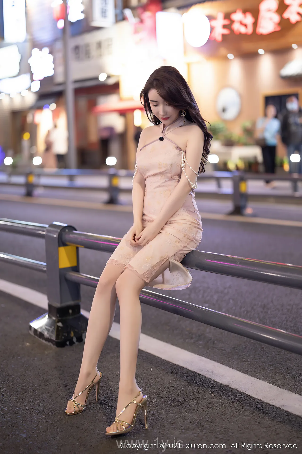 XIUREN(秀人网) NO.3497 Elegant & Knockout Chinese Model Cherry绯月樱