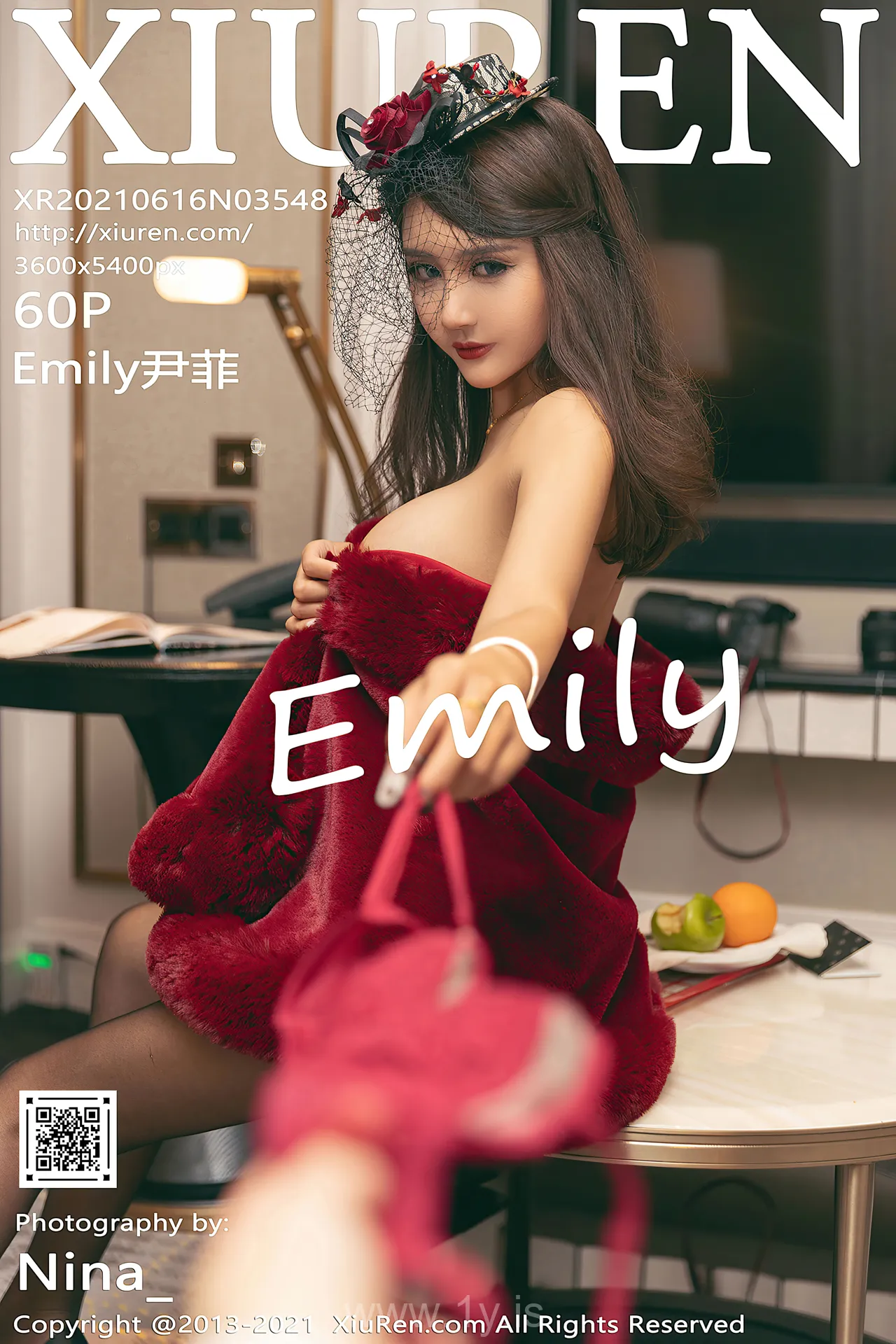 XIUREN(秀人网) NO.3548 Cute & Quiet Asian Goddess Emily尹菲