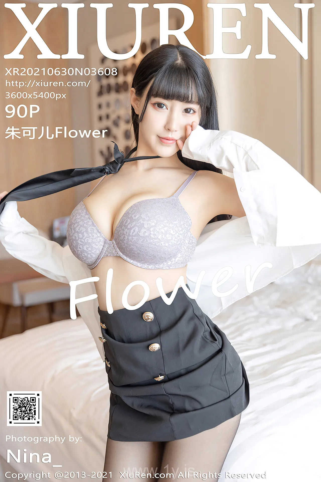 XIUREN(秀人网) NO.3608 Cute & Graceful Asian Hottie 朱可儿Flower