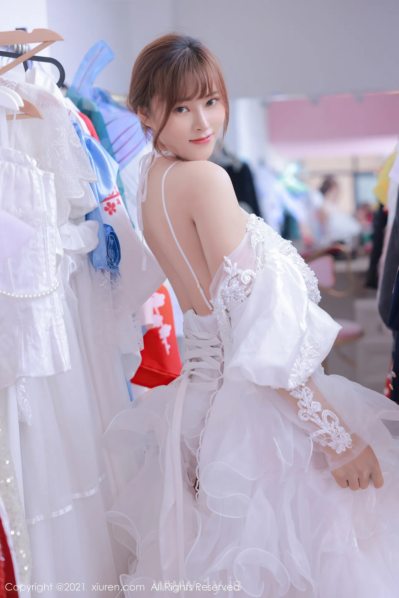 XIUREN(秀人网) NO.3671 Exquisite & Good-looking Asian Girl 奈沐子