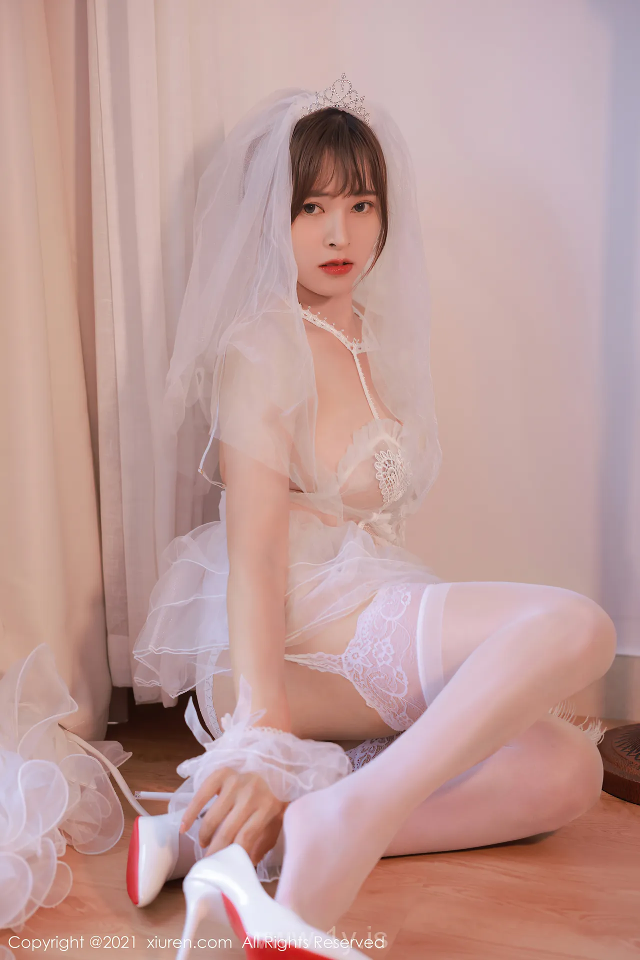 XIUREN(秀人网) NO.3671 Exquisite & Good-looking Asian Girl 奈沐子
