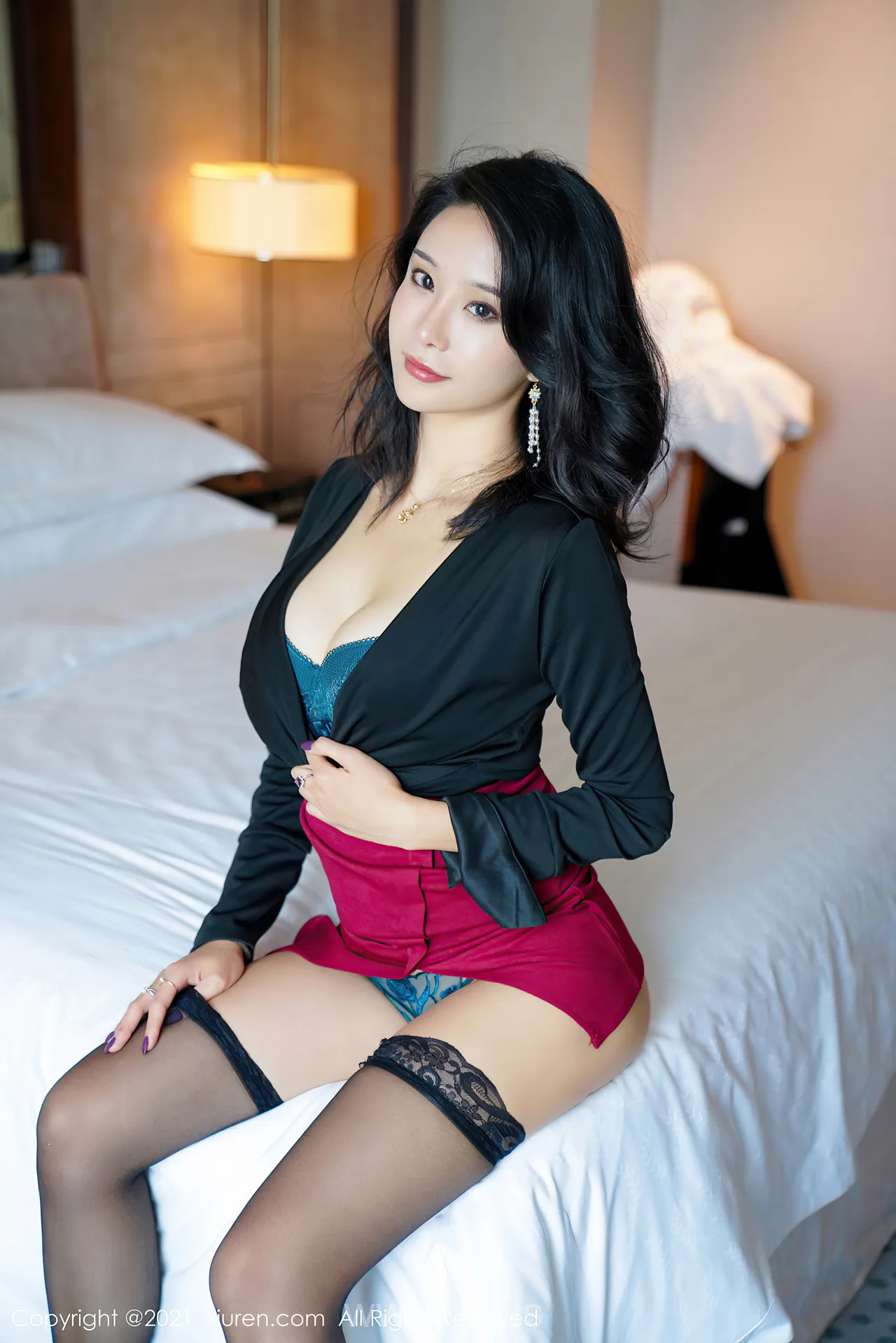 XIUREN(秀人网) NO.3689 Hot Asian Belle 蓝夏Akasha